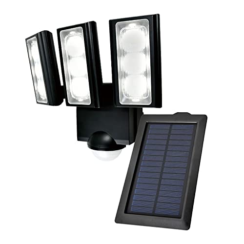【中古】【非常に良い】エルパ (ELPA) ソーラー式 センサーライト 3灯 (白色LED/防水仕様) 屋外 センサーライト 足元 (ESL-313SL)