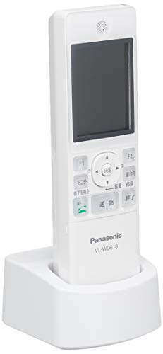 【中古】【非常に良い】パナソニック(Panasonic) テレビドアホン ワイヤレスモニター子機 VL-WD618
