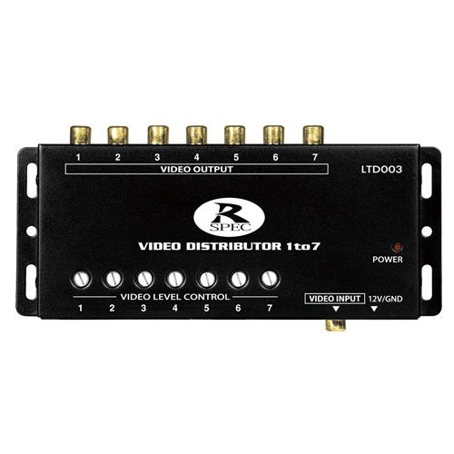 【中古】【非常に良い】データシステム 7出力映像分配器 RCA映像分配 LTD003 Datasystem｜ドリエムコーポレーション