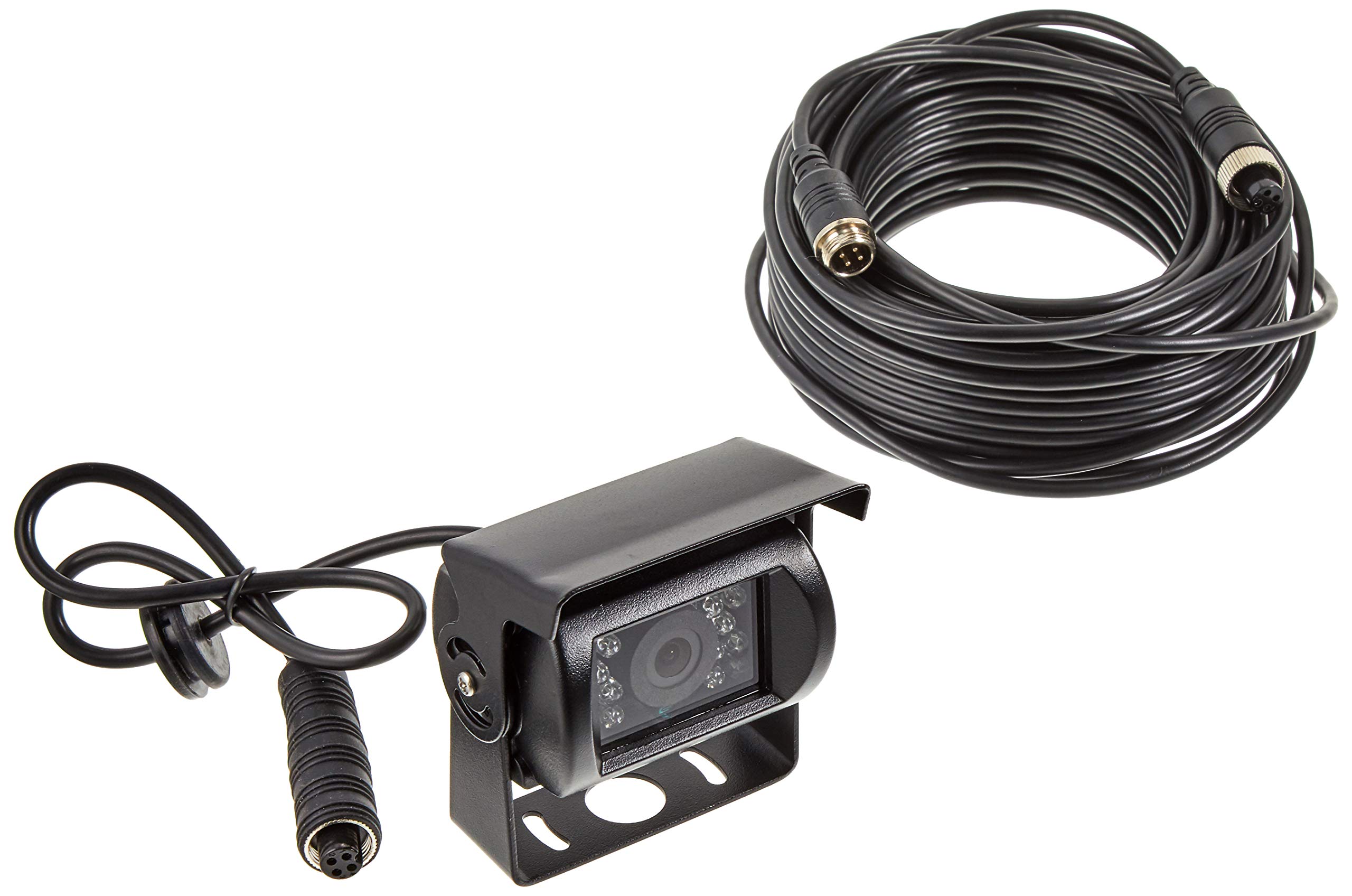 【中古】【非常に良い】FireStar バックカメラ+20M 4ピンコネクタケーブル LED 18発 BK500-PRO