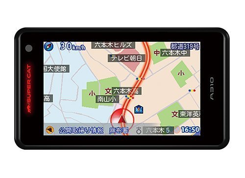 【中古】【非常に良い】Ｓｕｐｅｒ Ｃａｔ Ａ３１０ １ボディタイプ ＧＰＳレーダー探知機