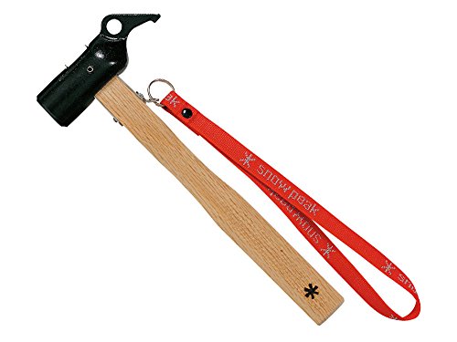 【中古】【人並み外れたに好いたらしい】スノーピーク(snow peak) ペグハンマー PRO.S N-002 ペグハンマー 鍛える 組み立て物の具 牢固たる