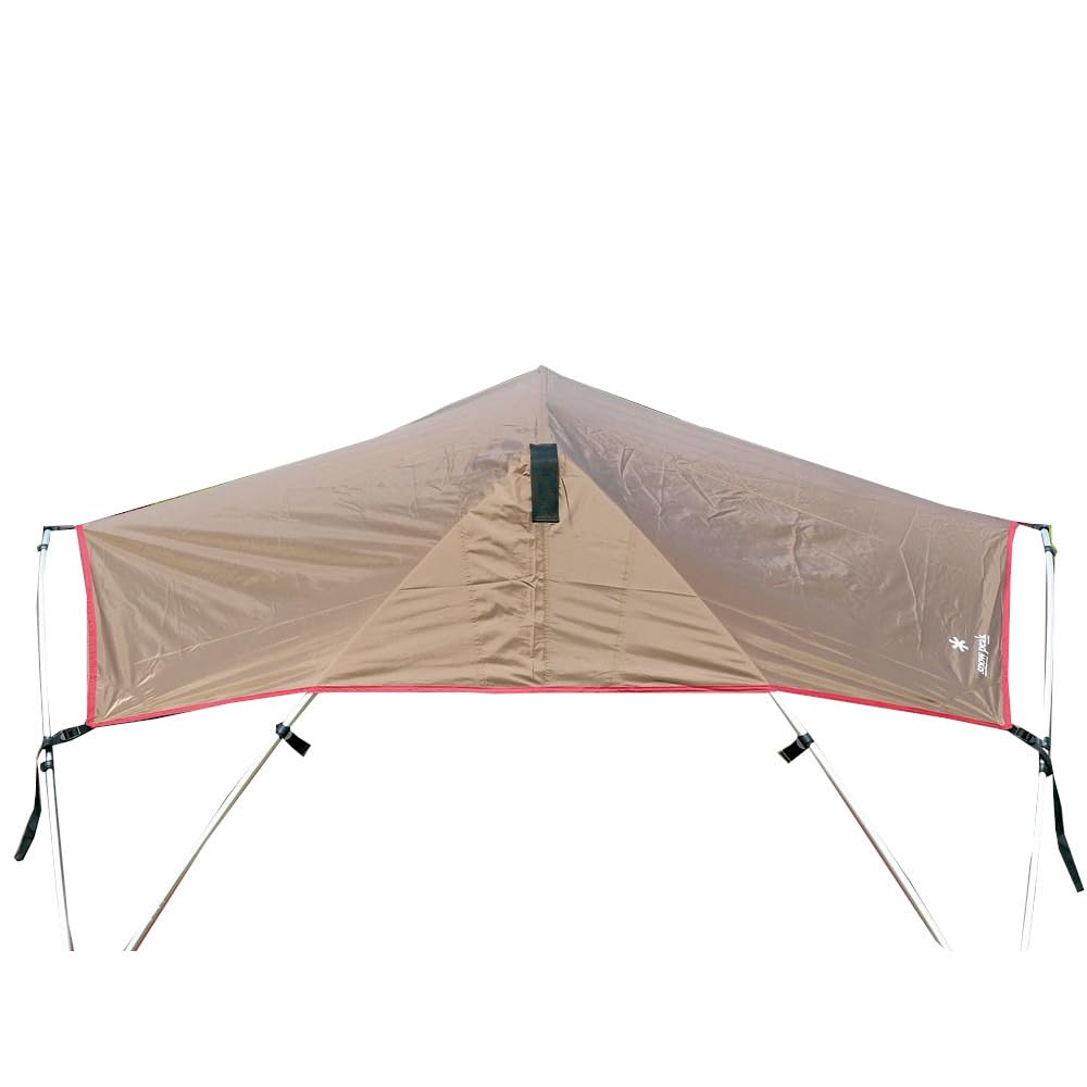 【中古】【非常に良い】スノーピーク(snow peak) タープ リビングシェル シールドルーフ グレー TP-612SR-GY