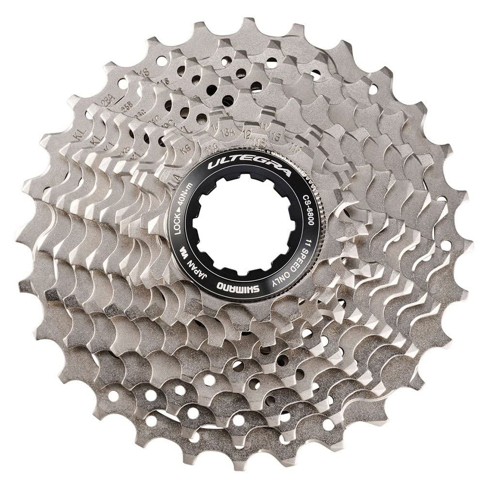 【中古】【非常に良い】SHIMANO(シマノ) スプロケットULTEGRA CS-6700 11-12-13-14-15-17-19-21-24-28T アルテグラ ICS670010128 シルバー