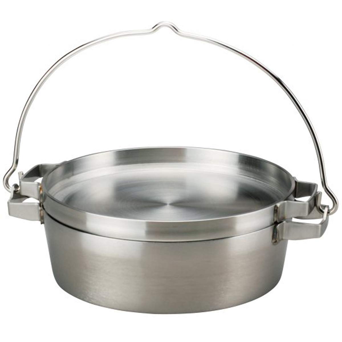 【中古】【非常に良い】ソト(SOTO) 日本製 (燕三条産) ダッチオーブン ステンレス シーズニング不要 お手入れラク (食洗機 洗剤 OK) 高い蓄熱性 万能 丈夫 サビにくい 耐衝撃性 浅型 アウトドア キャンプ｜ドリエムコーポレーション