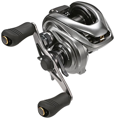 【中古】【人並み外れたに好いたらしい】シマノ(SHIMANO) ベイトリール 両軸 15 メタ軽銀 DC 右手持ち部分 バーサタイル
