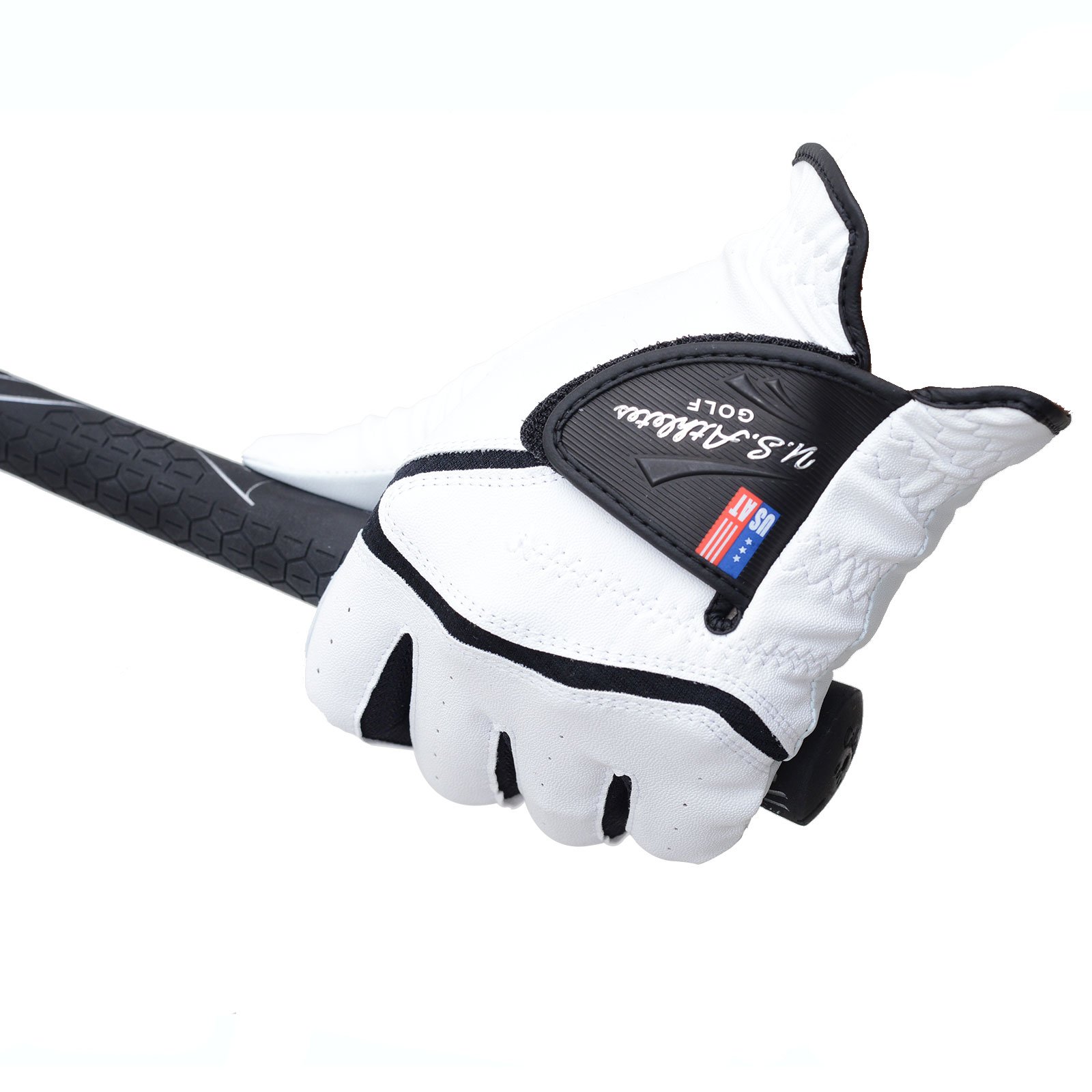 【中古】【非常に良い】LEZAX(レザックス) U.S.Athletes ツアーハイブリッドグローブ 左手用 ホワイト S(21-22cm) USGL-5656 5,235円