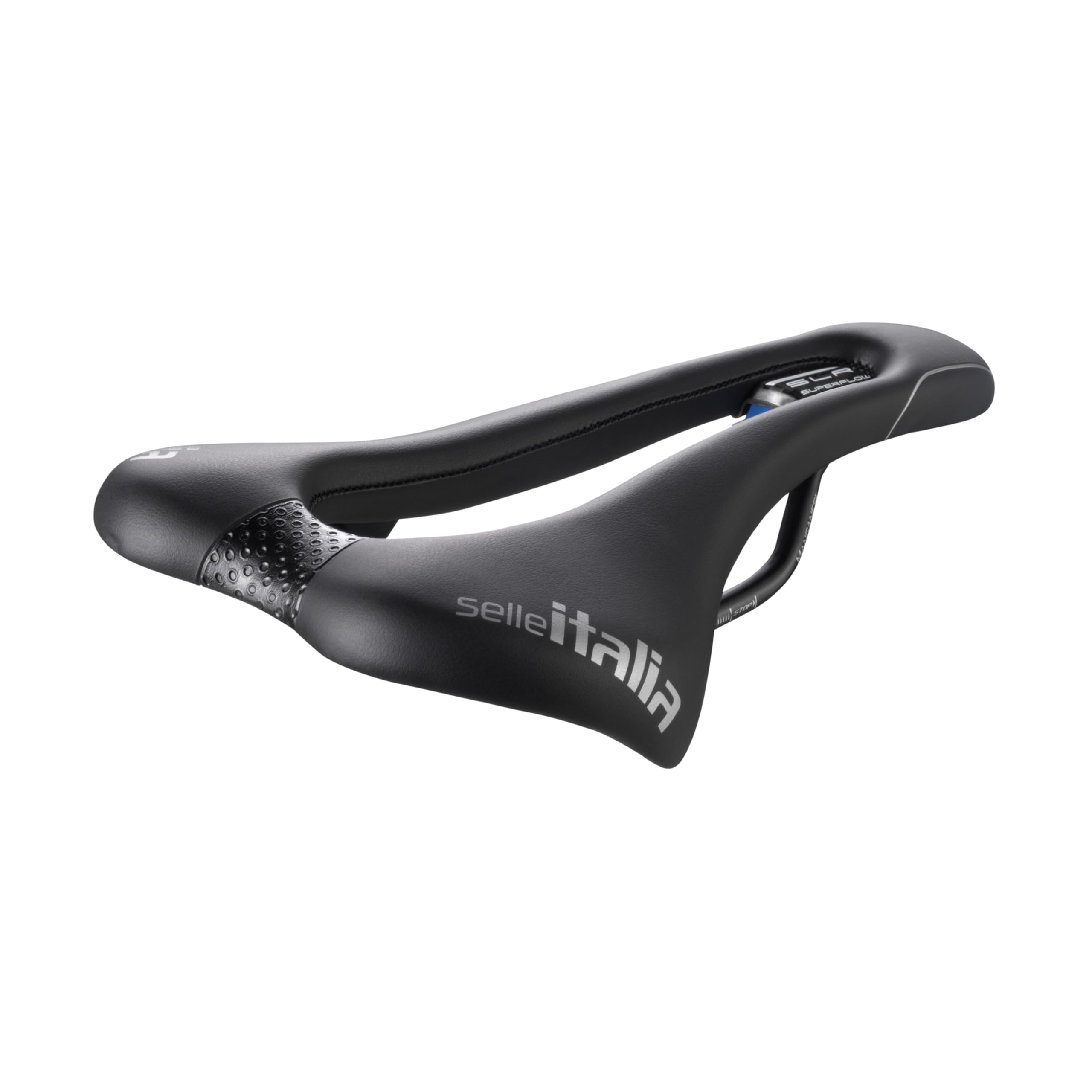 【中古】【非常に良い】SELLE ITALIA(セライタリア) SLR TM Mn BLK S Super Flow サドル・重量:203g ・幅:135mm ・長さ:275mm ・レール素材:中空マンガネーゼ(7mm)