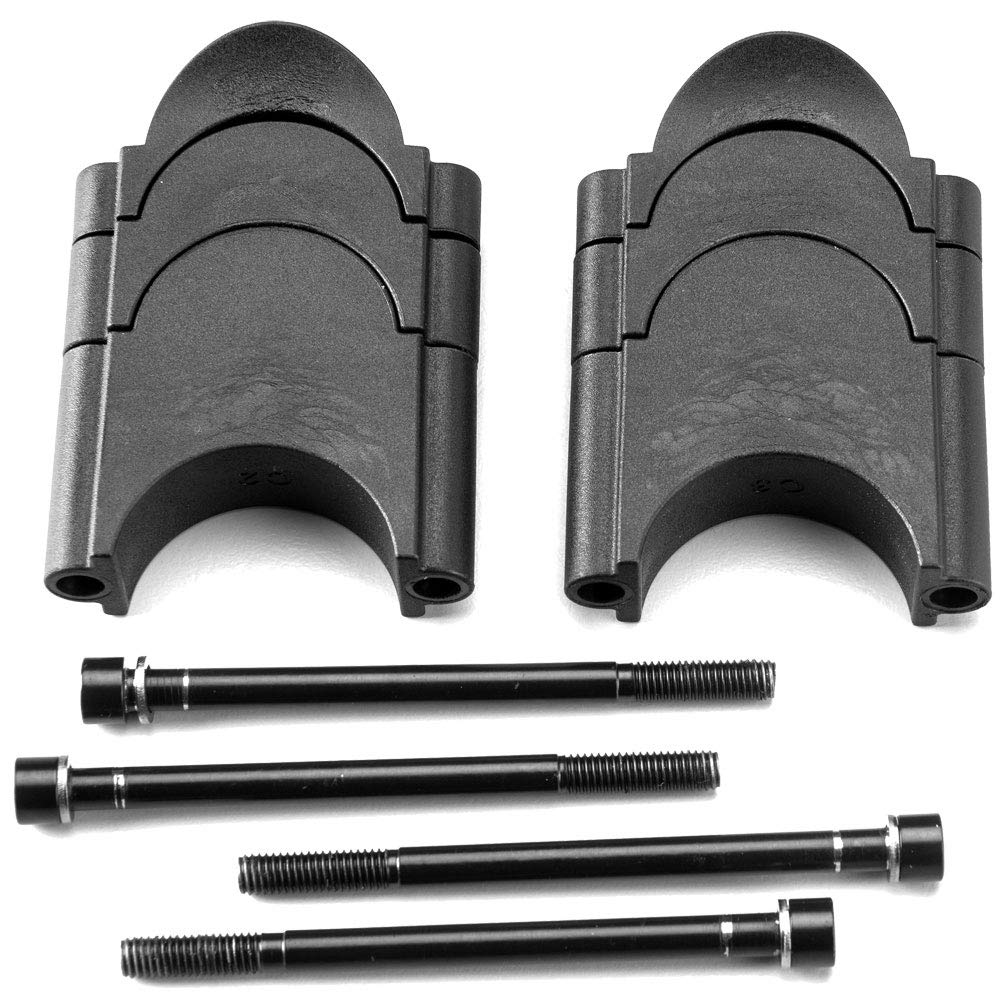 【中古】【非常に良い】DEDA(デダ) RISER SPACERS KIT ハンドルスペーサー カラー:ブラック 径:31.7mm ・高さ:(10mm/15mm/30mm)｜ドリエムコーポレーション