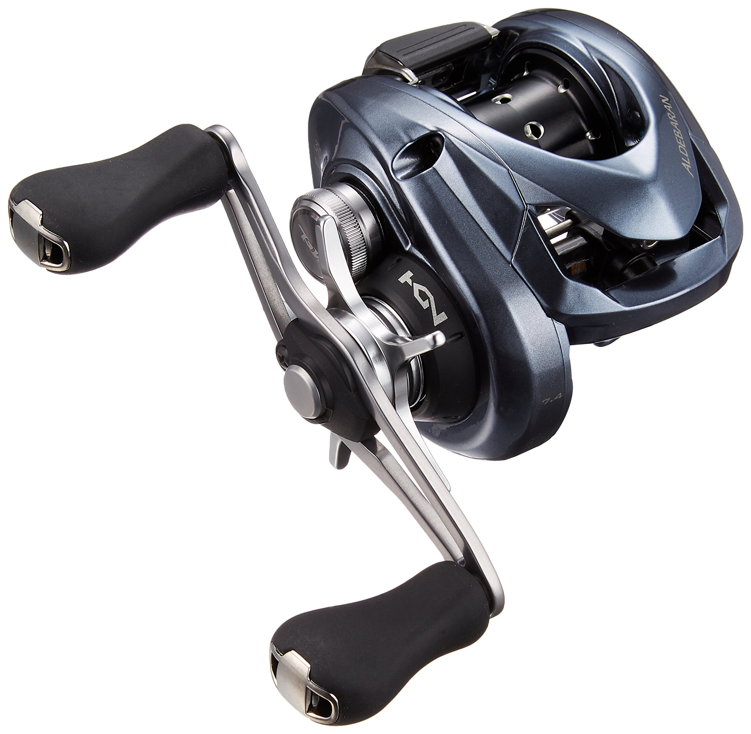 【中古】【人並み外れたに似つかわしい】シマノ(SHIMANO) 木管 ベイトリール 黒いこと2階建てバス 18 アルデバラン MGL 30HG 右手持ち部分