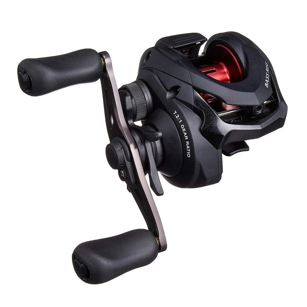【中古】【非常に良い】シマノ(SHIMANO) ベイトリール 両軸 18 バスライズ 3.5号糸付き 初心者向け