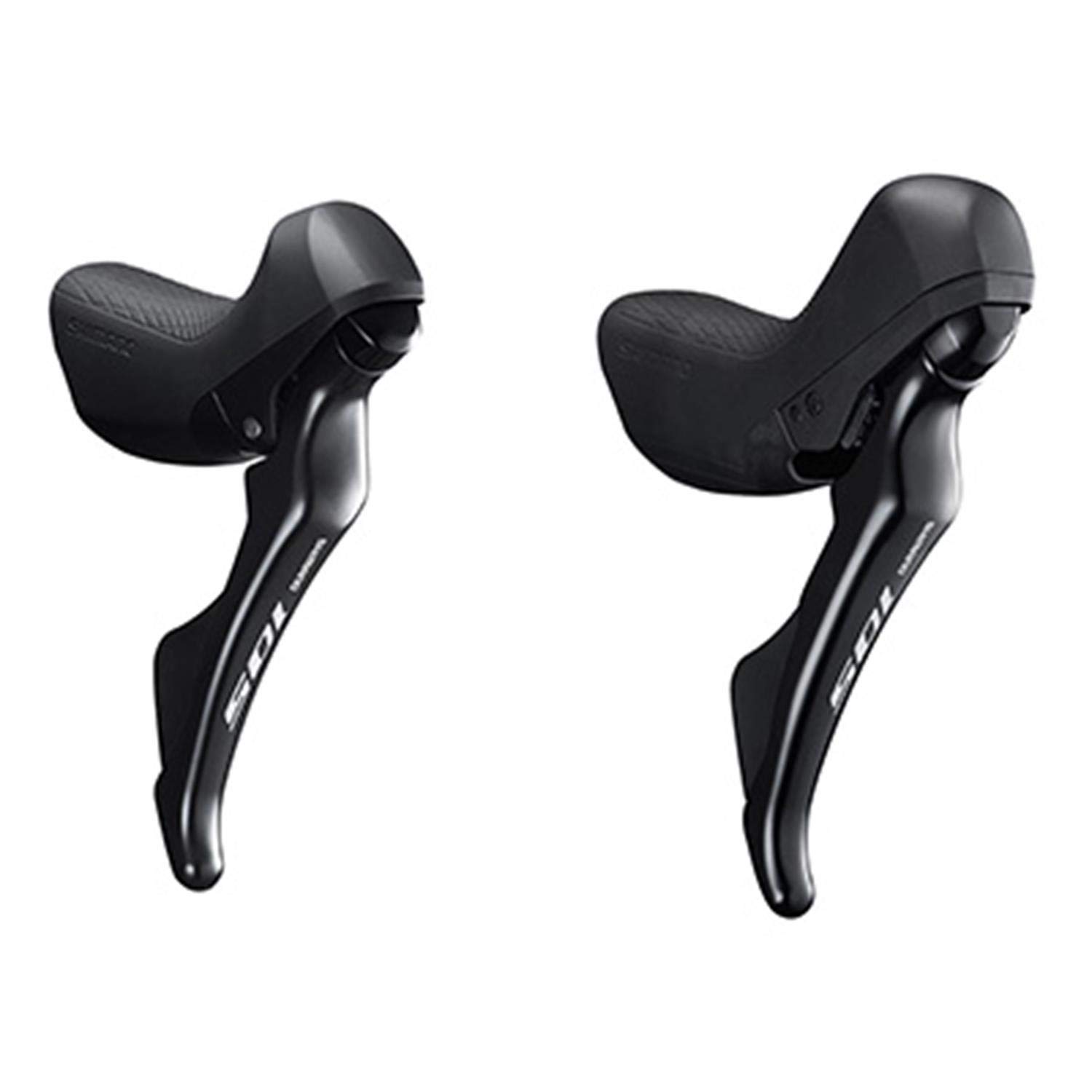 【中古】【人並み外れたに似つかわしい】シマノ(SHIMANO) 105 ST-R7000 働きかける仕掛ける 11S デュアル抑えつける生き胆 リム打ちきり相応う ISTR7000DPAL 黒いこと