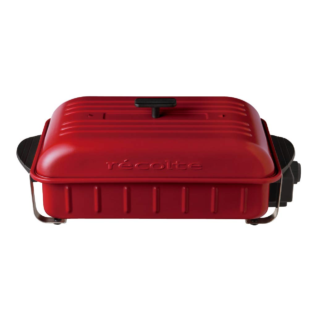 【中古】【非常に良い】レコルト ホームバーベキュー RBQ-1 recolte Home BBQ (02：レッド（ホームバーベキュー本体）)｜ドリエムコーポレーション