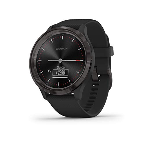 【中古】【非常に良い】GARMIN vivomove 3 Black / Slate 010-02239-71