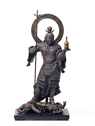 【中古】【非常に良い】イスム TanaCOCORO[掌] 毘沙門天_仏像 フィギュア 多聞天