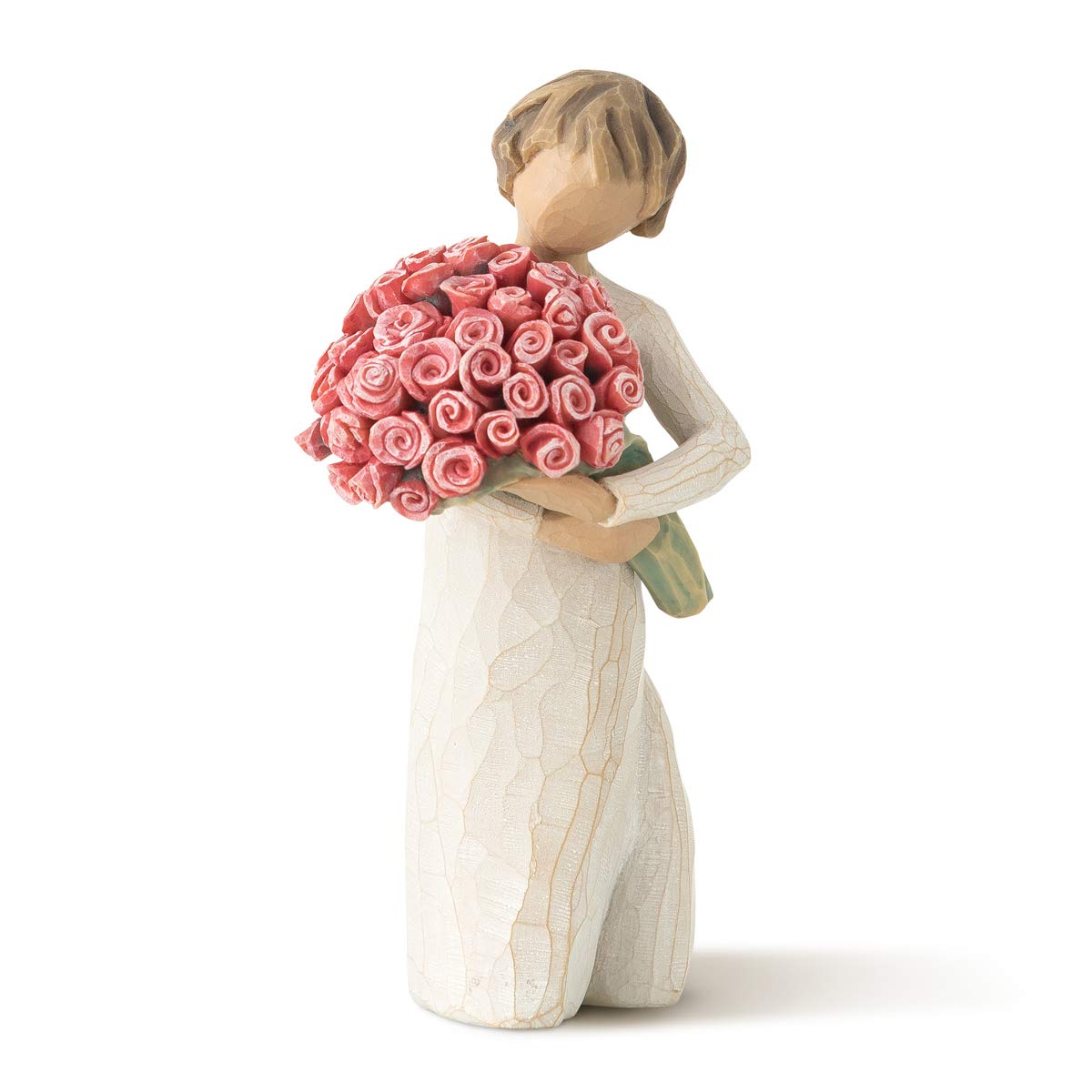 【中古】【非常に良い】ウィローツリー彫像 [Abundance] あふれる気持ち 花束 置物