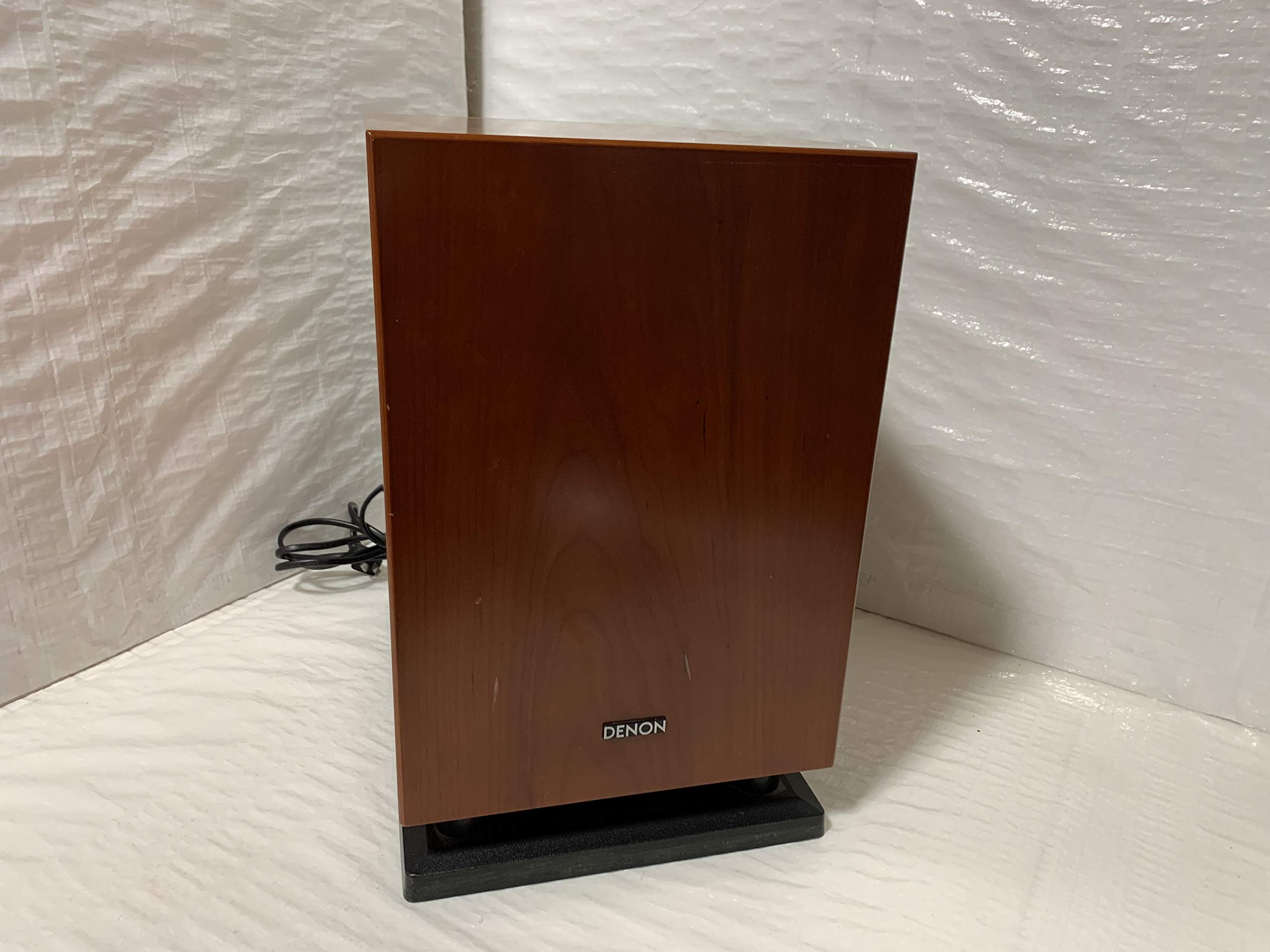 【中古】【非常に良い】Denon サブウーファー 木目 DSW-33SG-M|ドリエムコーポレーション