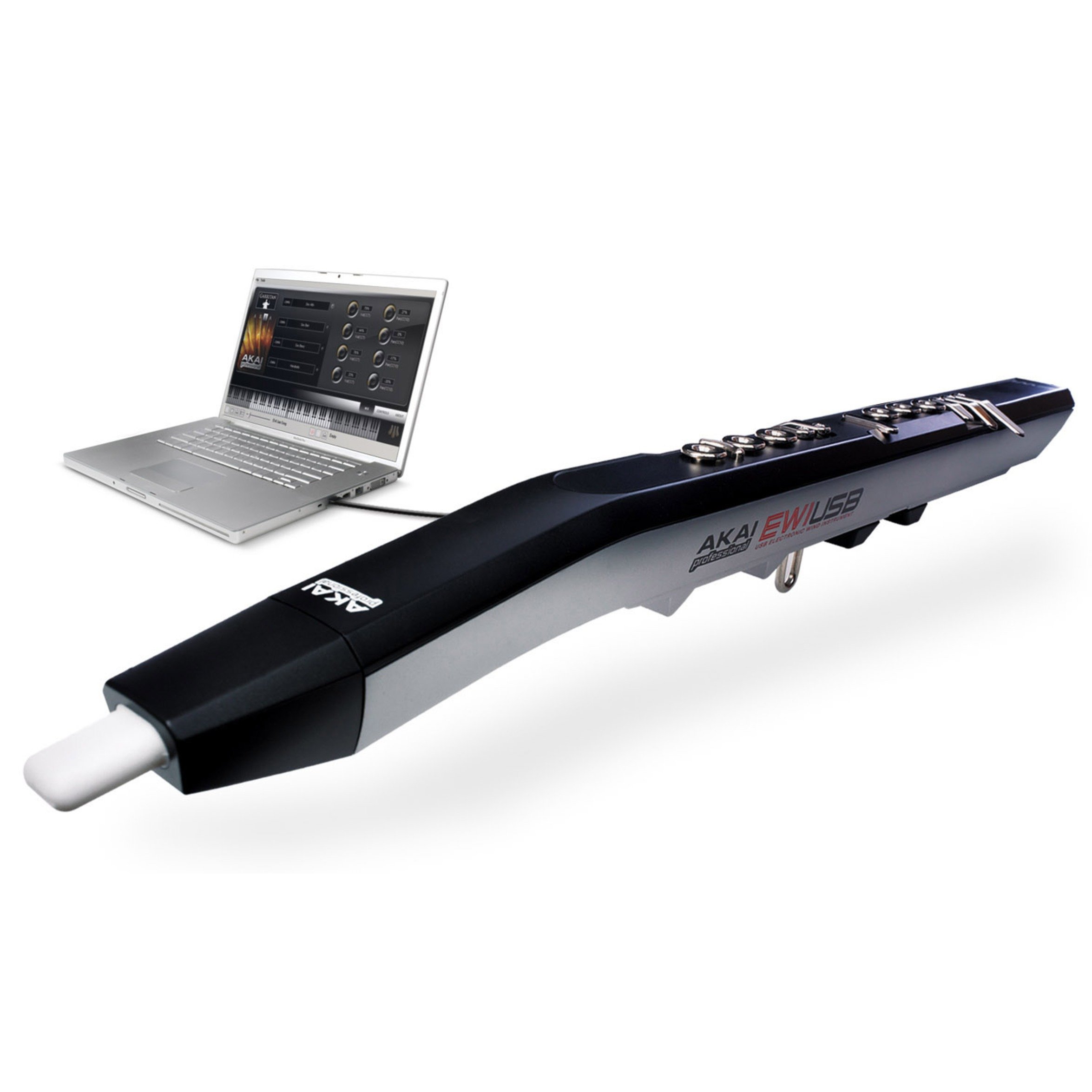 【中古】【非常に良い】AKAI Pro EWI USBウインドシンセサイザー 電子管楽器 MIDIコントローラー イーウィ|ドリエムコーポレーション