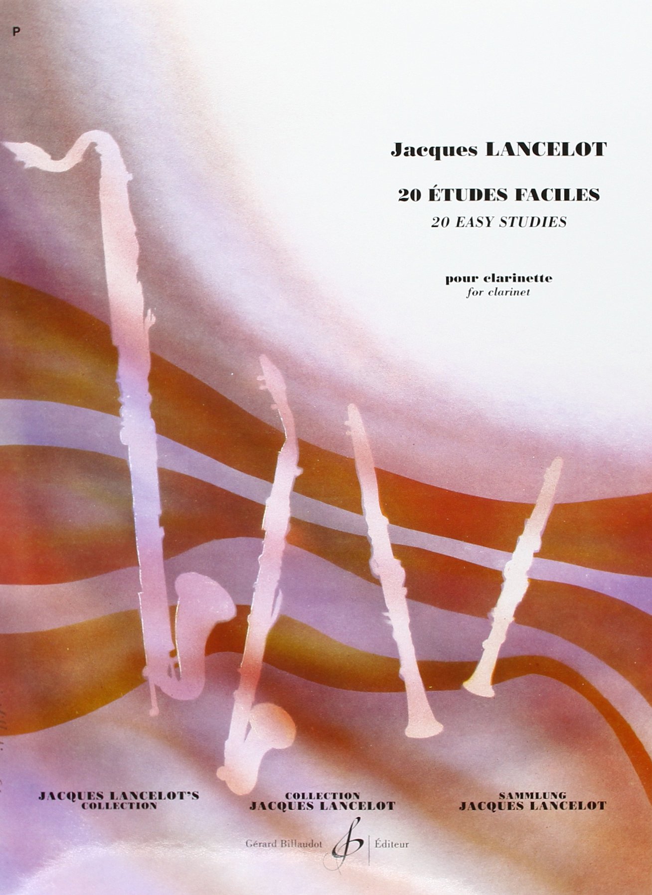【中古】【非常に良い】ウィットナー ランスロ : 20のやさしい練習曲 (クラリネット教則本) ビヨドー出版