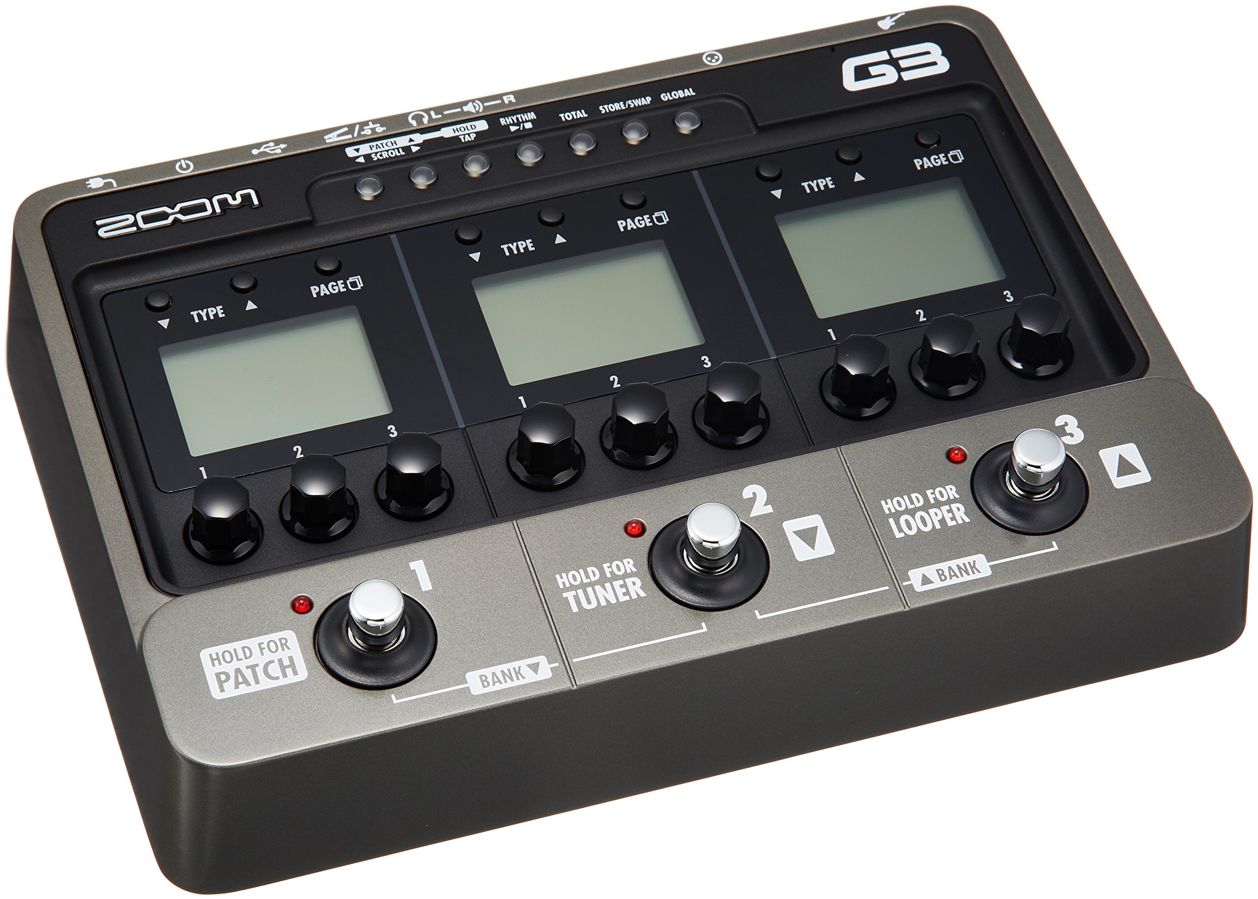 【中古】【非常に良い】ZOOM ギター用エフェクト・アンプシミュレーター G3 Version 2.0｜ドリエムコーポレーション
