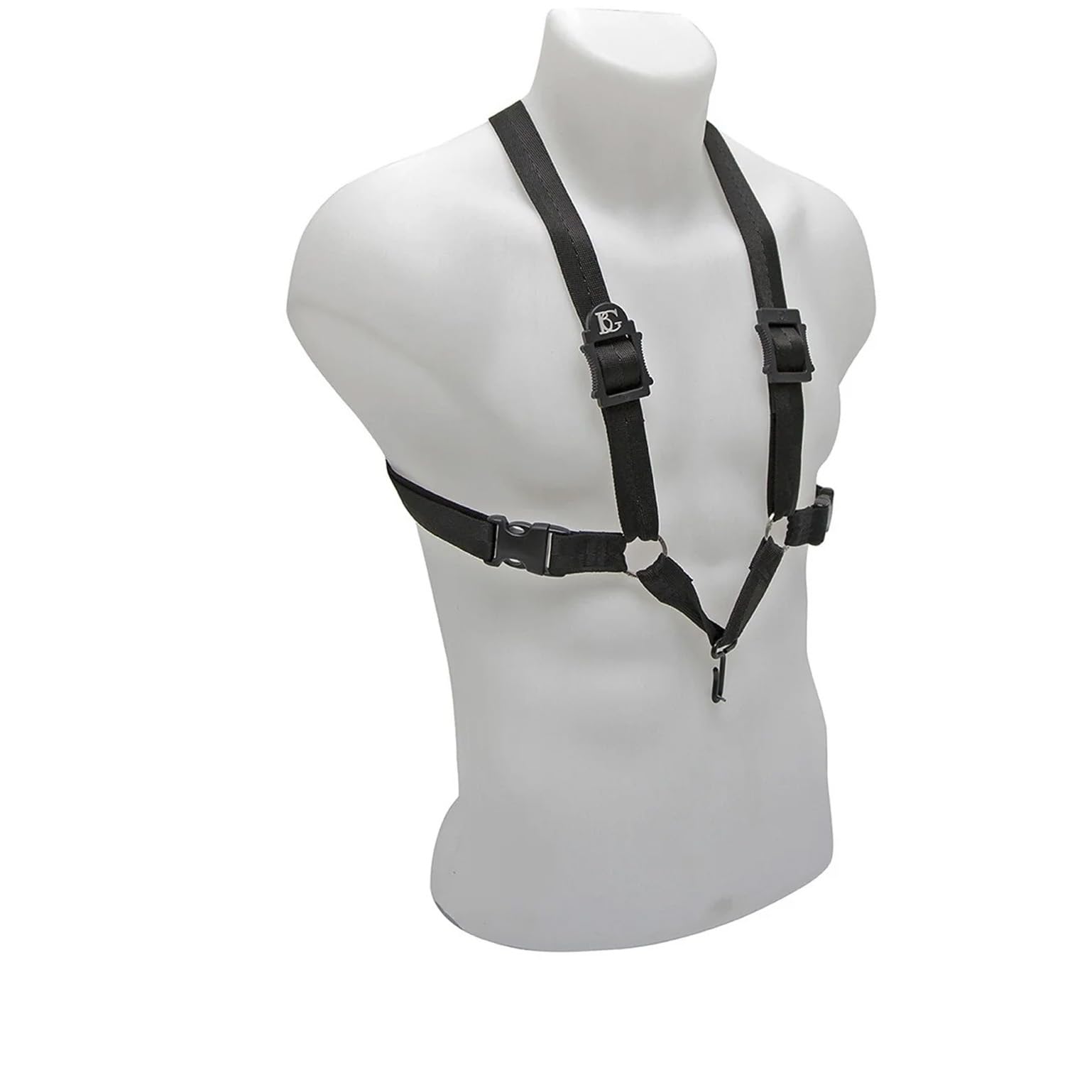 【中古】【非常に良い】BG HARNESS(ハーネス) ストラップ アルト/テナー/バリトン サクソフォーン サイズ(MEN)メタルフック S40M