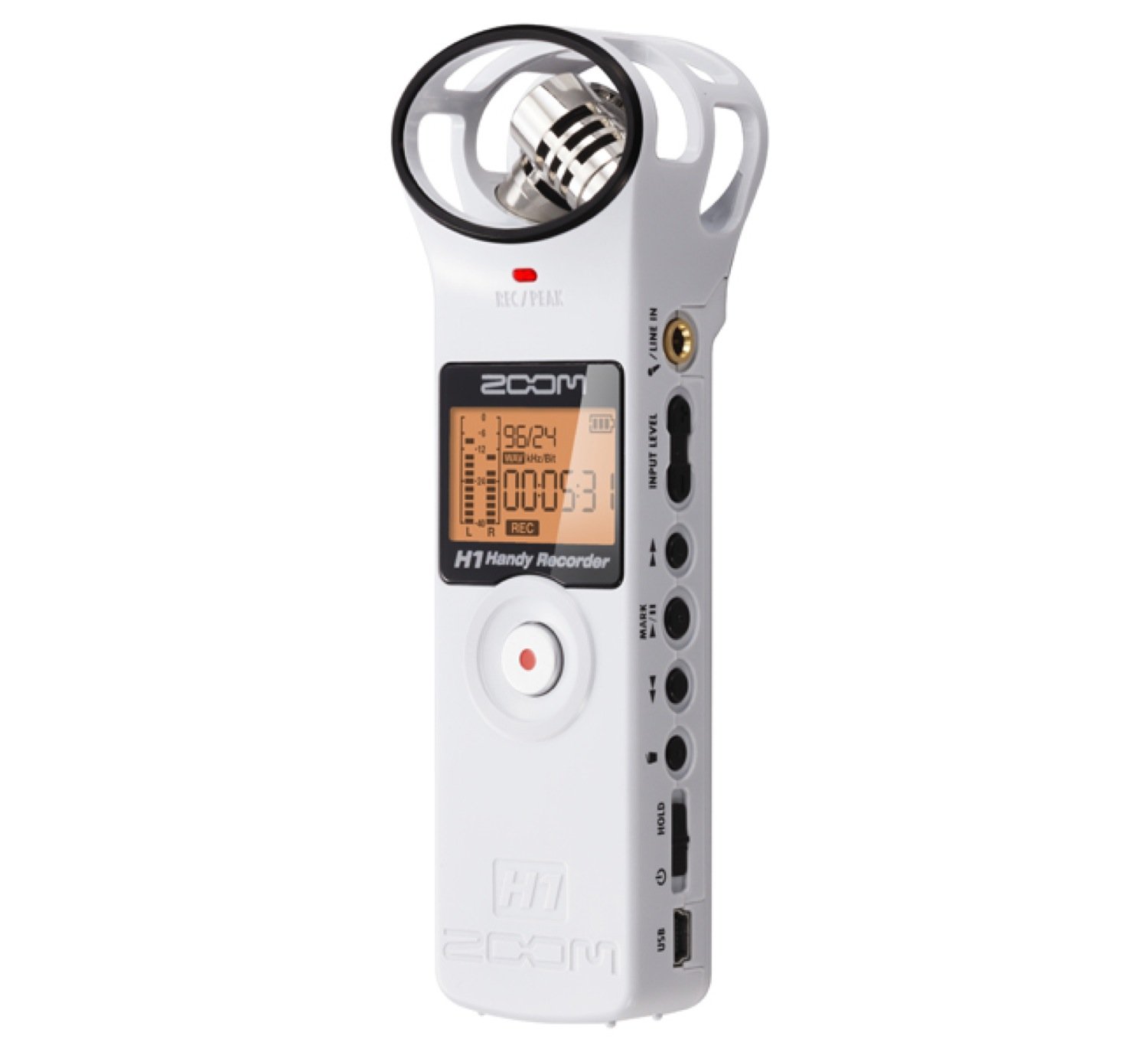 【中古】【非常に良い】ZOOM ズーム リニアPCM/ICハンディレコーダー ホワイト H1/W 13,198円