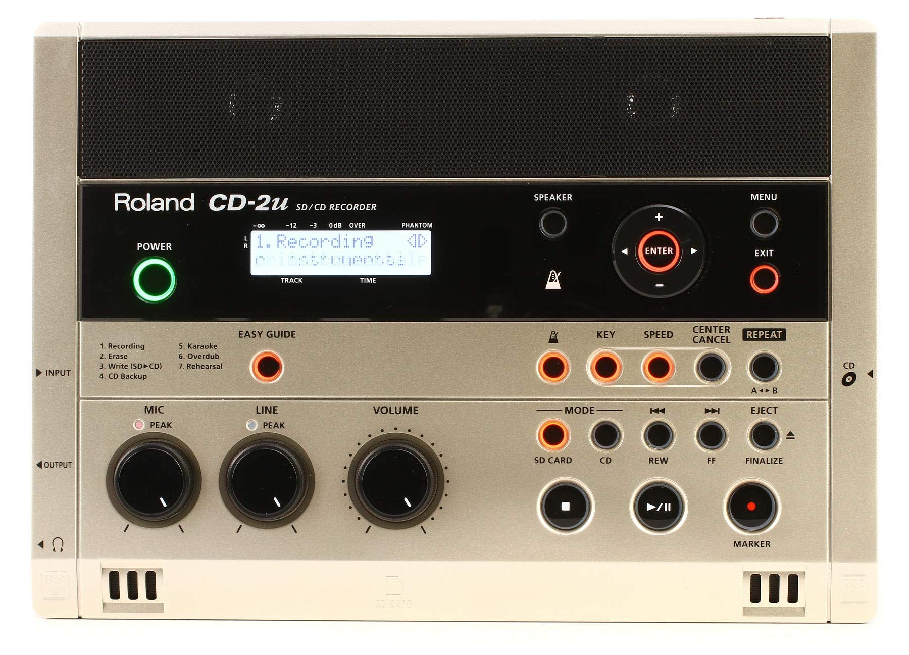 【中古】【非常に良い】Roland ローランド SD CDレコーダー CD-2u