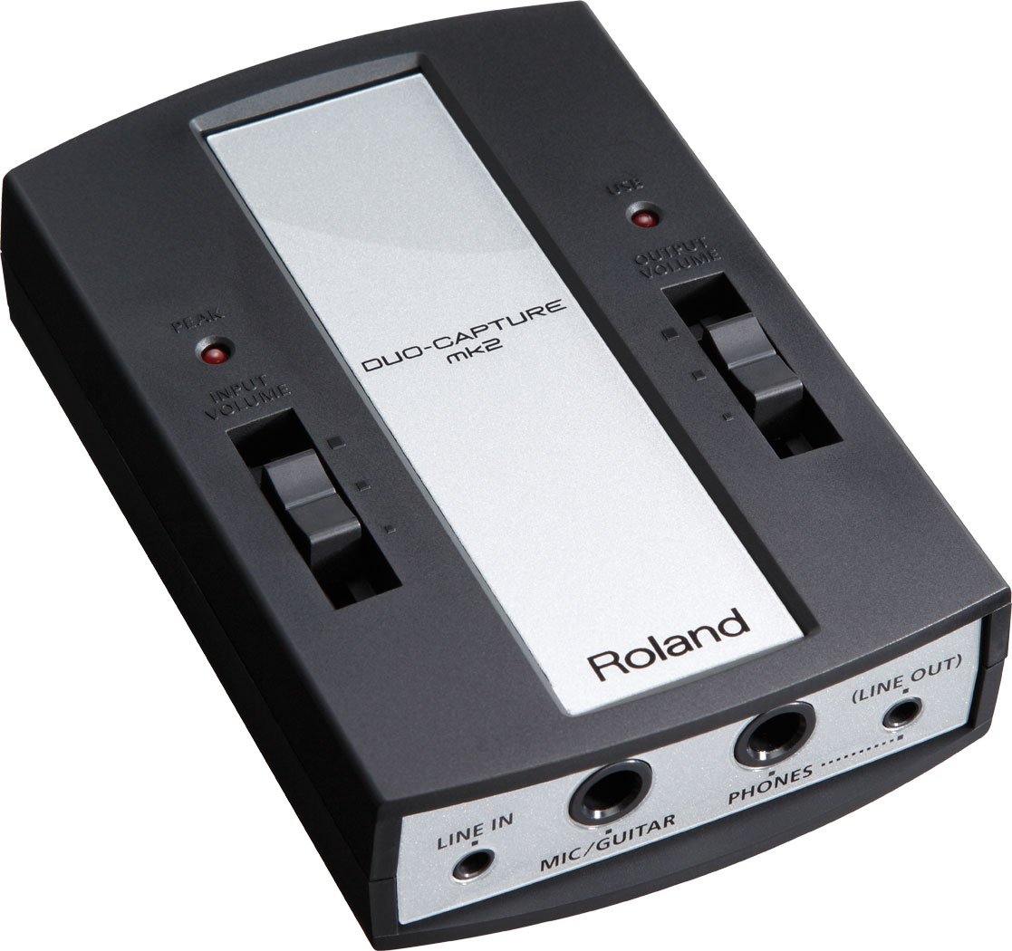 【中古】【非常に良い】Roland ローランド オーディオインターフェイス DUO-CAPTURE mk2 UA-11-MK2