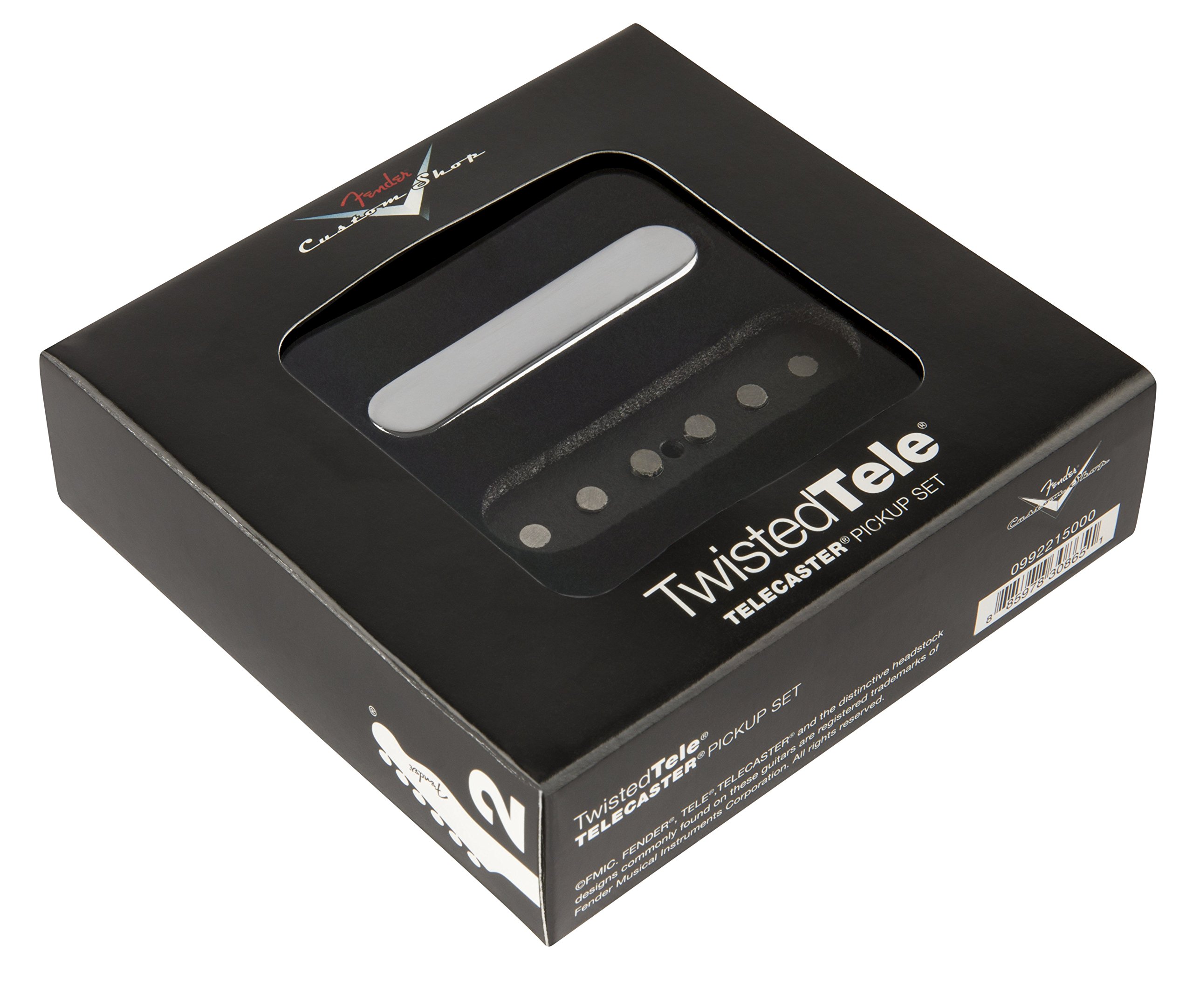 【中古】【非常に良い】Fender ピックアップ Fender? Twisted Tele? Pickups Black/Chrome｜ドリエムコーポレーション