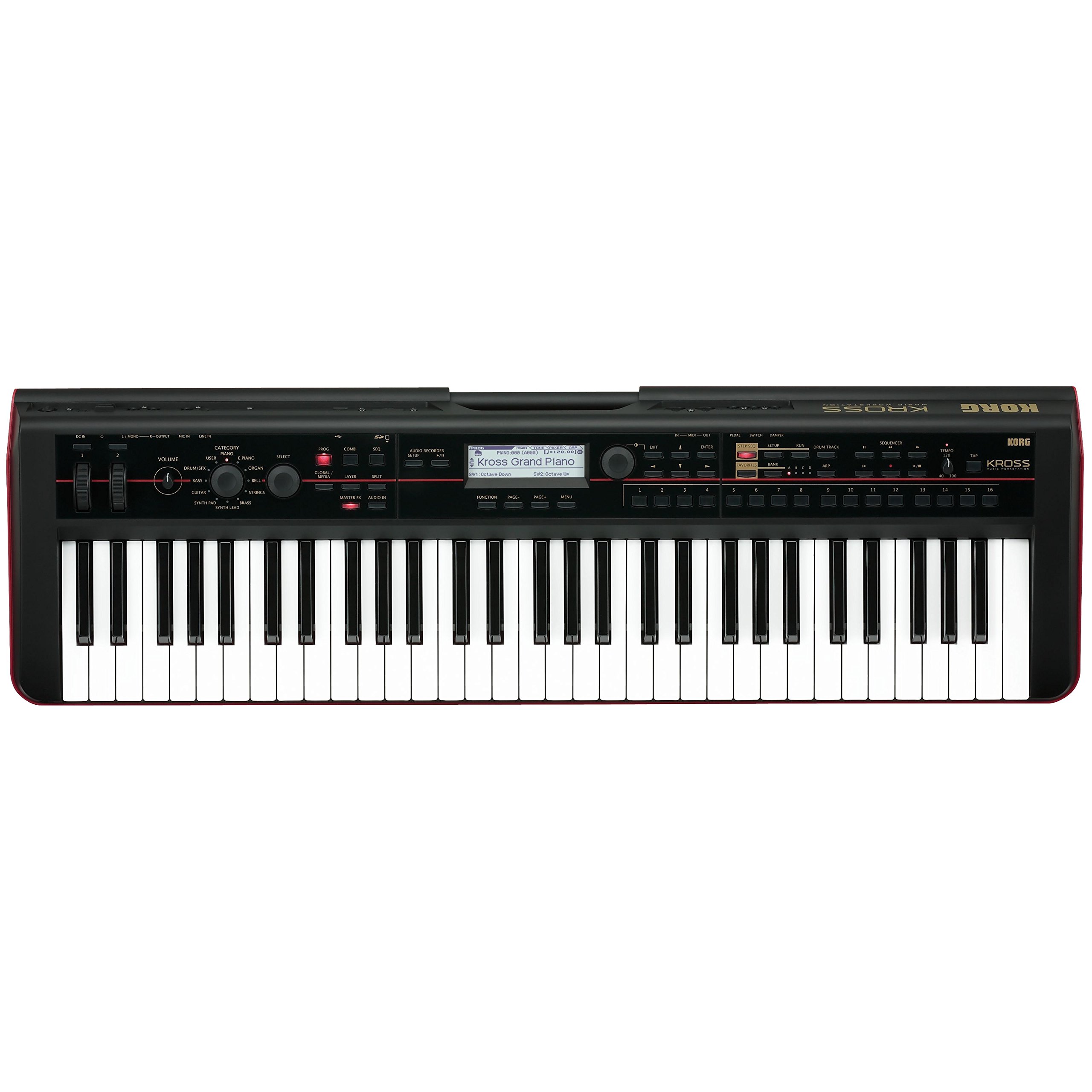 【中古】【非常に良い】KORG キーボードシンセサイザー KROSS-61 クロス 61鍵｜ドリエムコーポレーション
