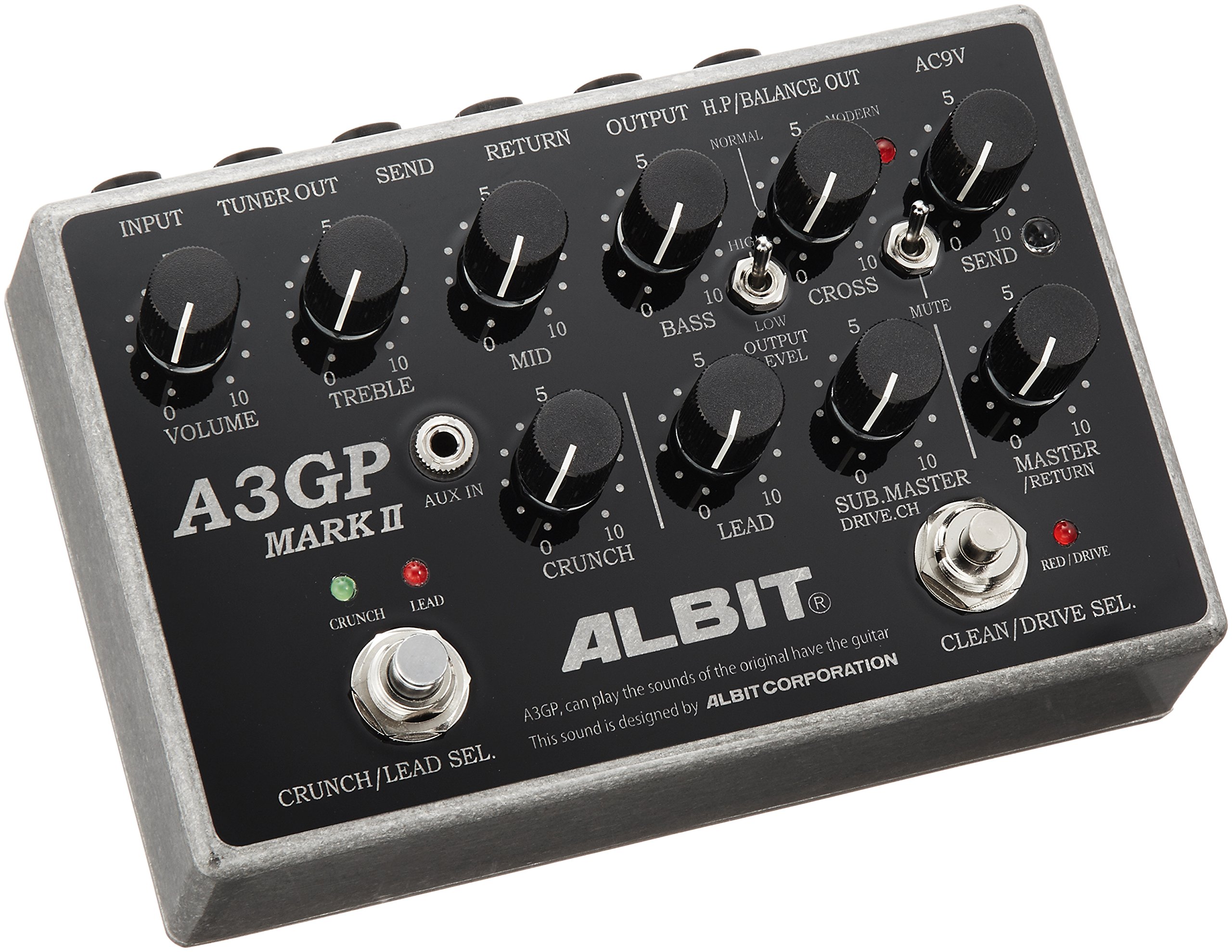 【中古】【非常に良い】ALBIT GUITER PRE-AMP ギタープリアンプ A3GP MARKII