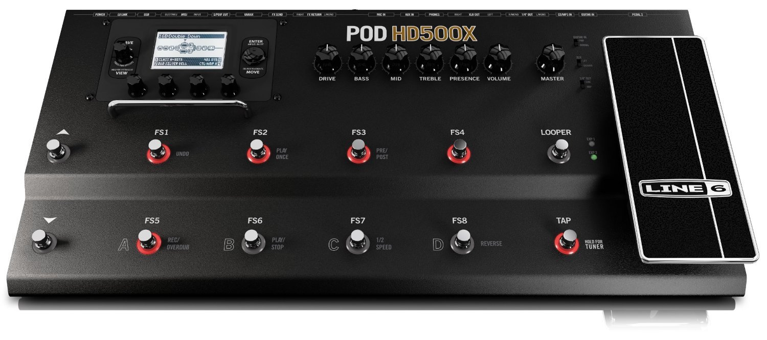 【中古】【非常に良い】Line 6 マルチエフェクトプロセッサー POD HD500X