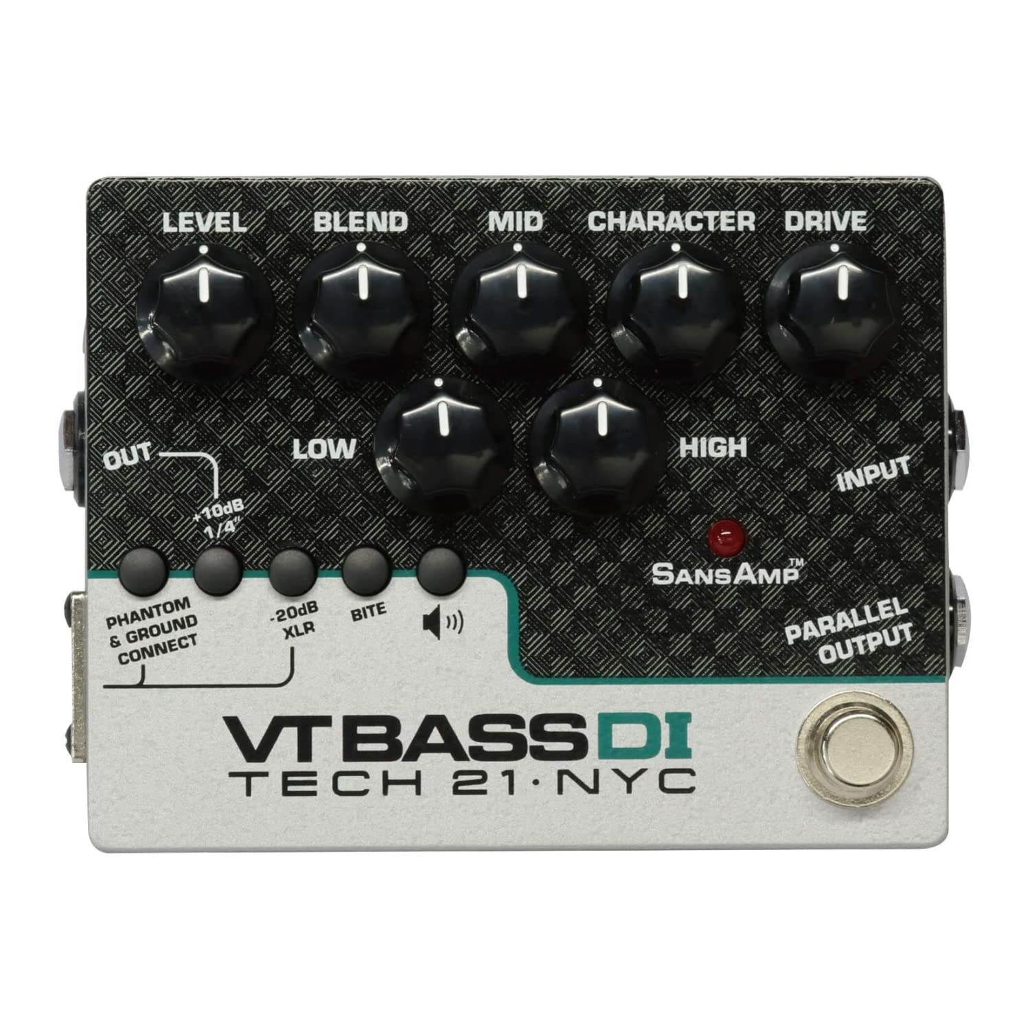 【中古】【非常に良い】TECH21 サンズアンプ SANSAMP VT Bass DI ベース用DI プリアンプ｜ドリエムコーポレーション