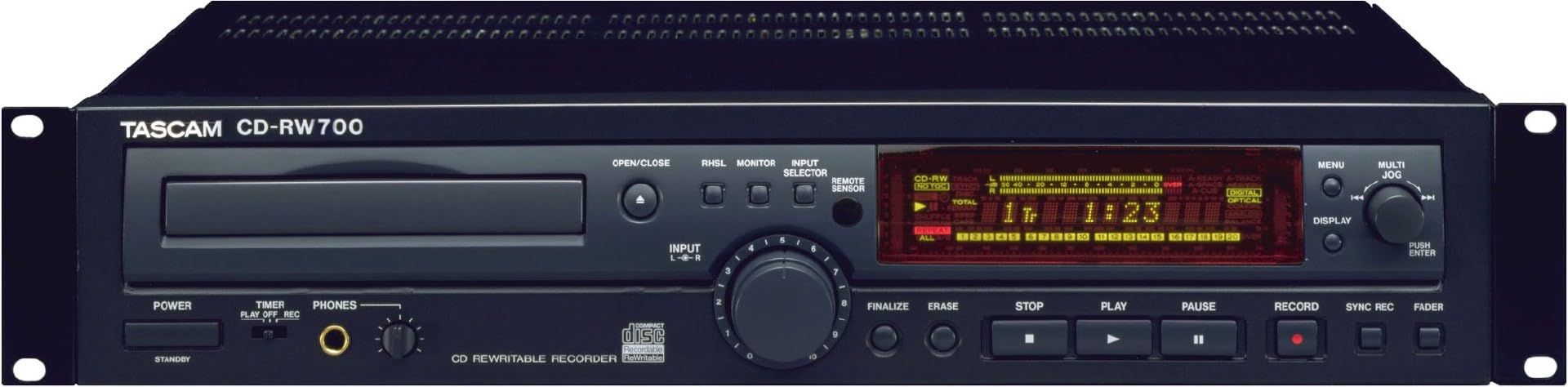 【中古】【非常に良い】TASCAM CD-RW700
