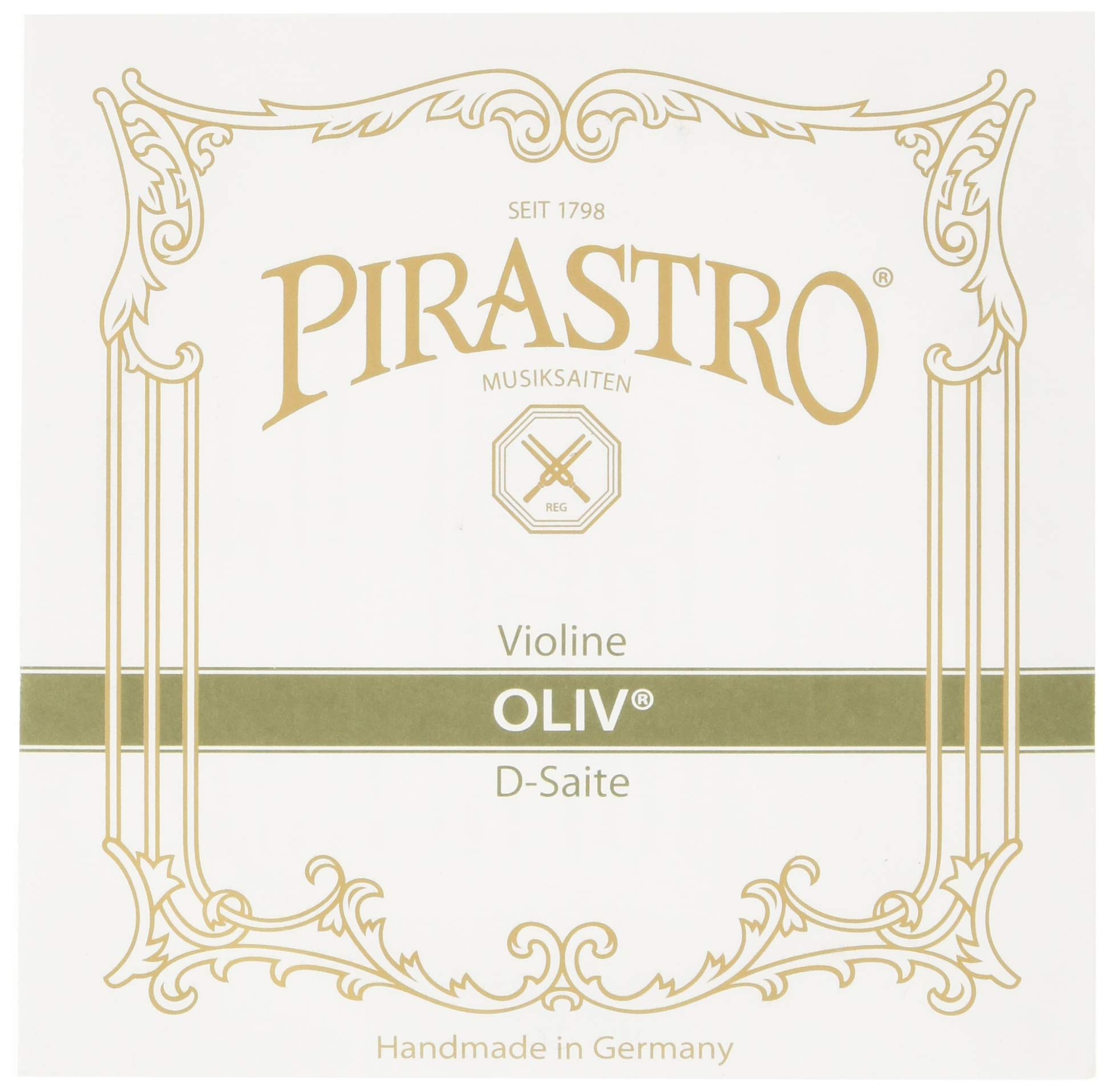 【中古】【非常に良い】PIRASTROオリーブ 4/4 (M) D #2113 Vn弦 パッケージ