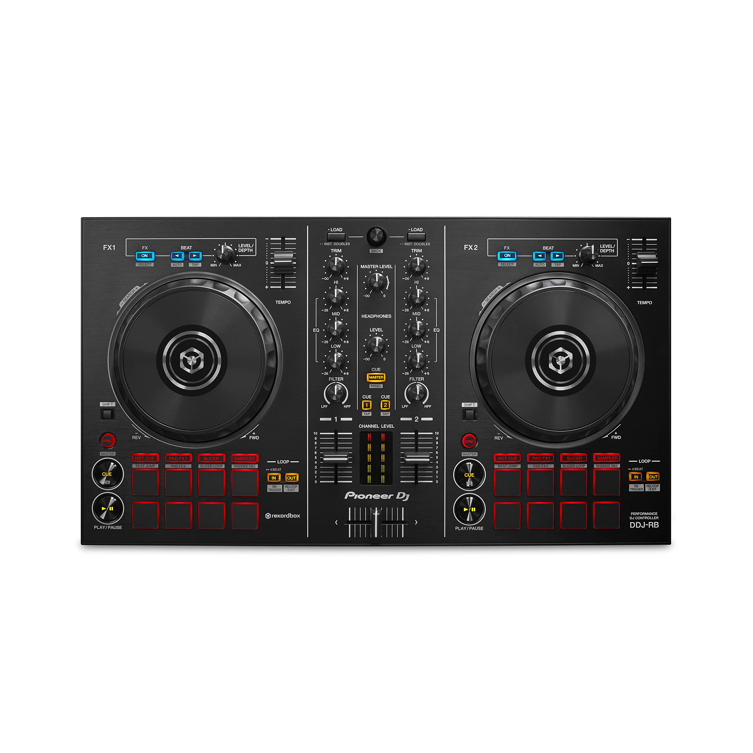 【中古】【非常に良い】Pioneer DJ パイオニア / DDJ-RB DJコントローラー|ドリエムコーポレーション