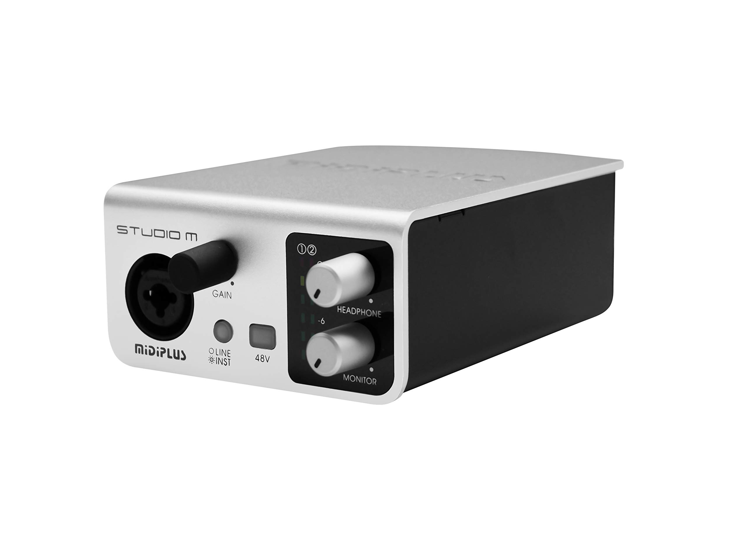 【中古】【非常に良い】MiDiPLUS Studio M USBオーディオインターフェイス
