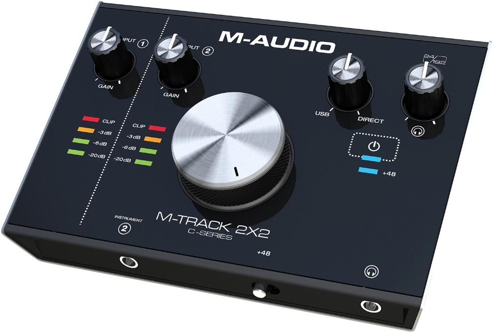 【中古】【非常に良い】M-Audio 24bit/192kHz USBオーディオインターフェイス M-Track 2X2