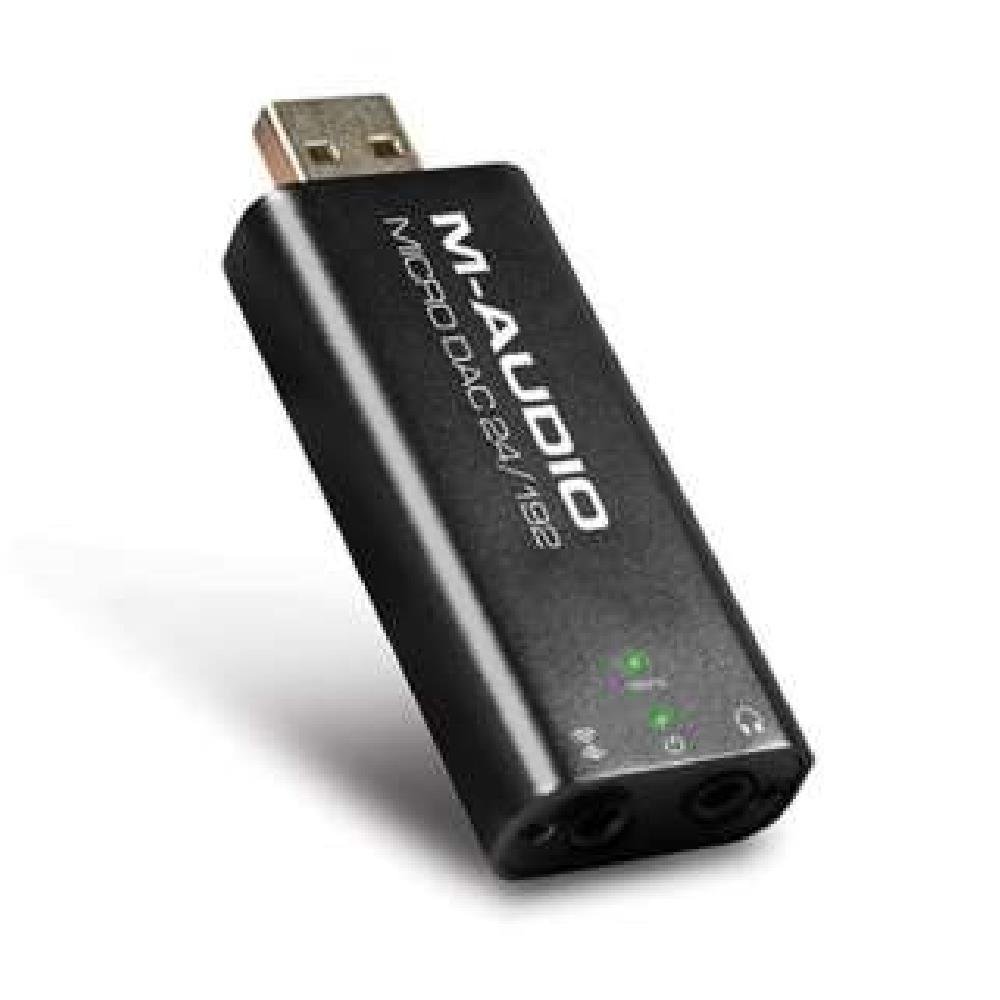 【中古】【非常に良い】M-Audio USB-DAC ハイレゾ音源対応 デジタル→アナログ変換器 Micro DAC 24/192