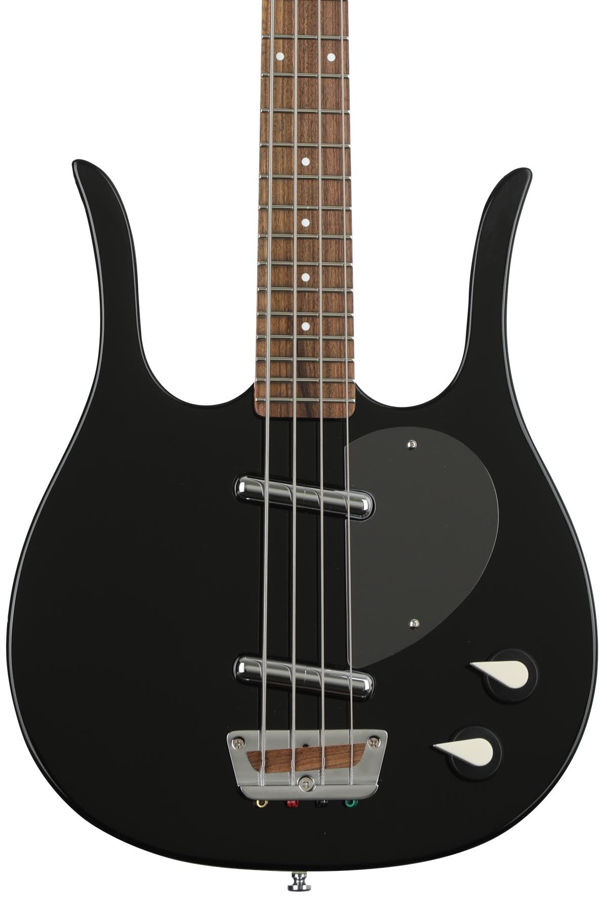 【中古】【非常に良い】DANELECTRO ロングホーンベース オリジナルギグバッグ付 LONGHORN BASS ブラック