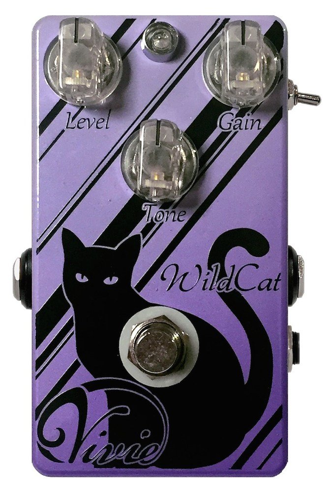 【中古】【非常に良い】Vivie WildCat Crunch OverDrive ギターエフェクター