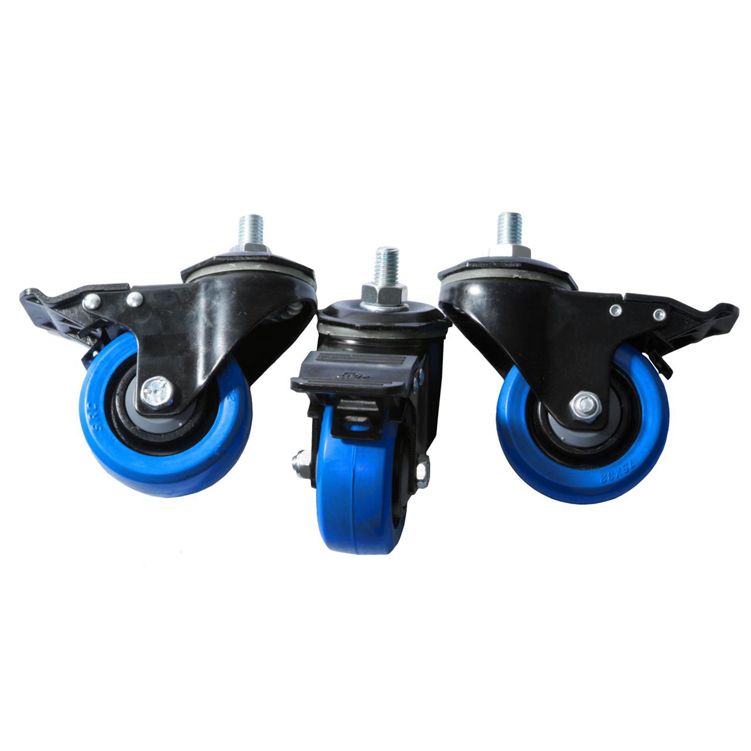 【中古】【非常に良い】TRIAD-ORBIT (トライアッドオービット) TC【 TRIAD-ORBIT製三脚スタンド [T1T2T3] 専用キャスターパーツ ストッパー付 スタジオ 会議室 教室での使用に最適 】T1T