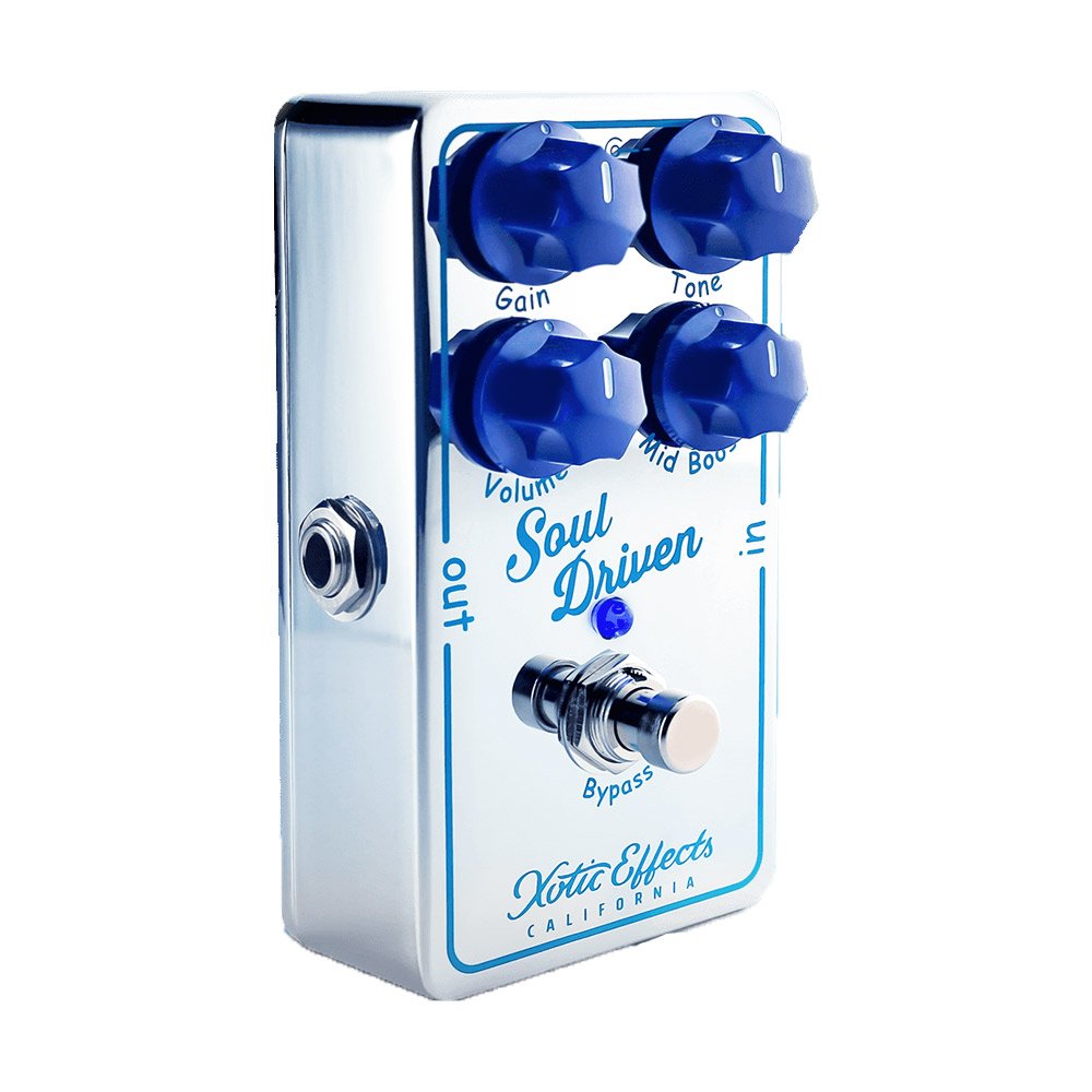 【中古】【非常に良い】Xotic エキゾチック エフェクター ブースター/オーバードライブ Soul Driven