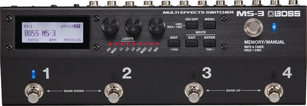 【中古】【非常に良い】BOSS/MS-3 Multi Effects Switcher ボス マルチエフェクター スイッチャー