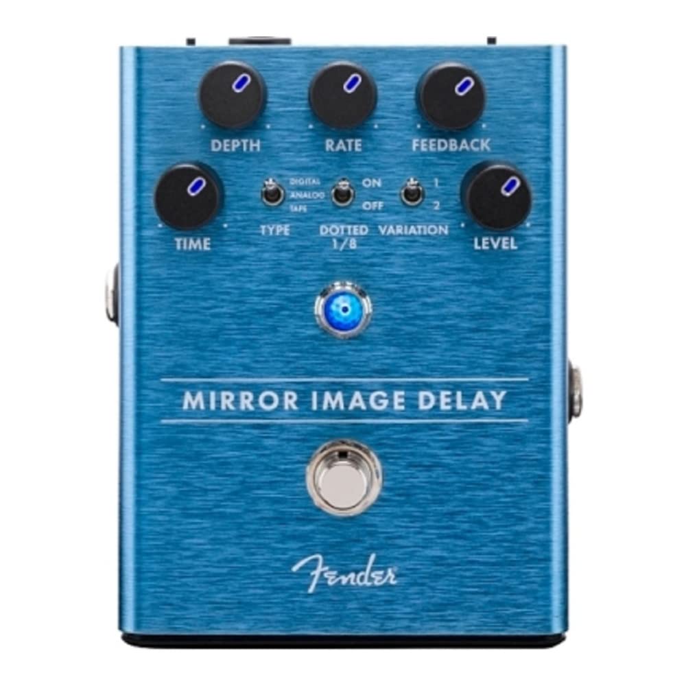 【中古】【非常に良い】Fender エフェクター Mirror Image Delay(電池付属なし)