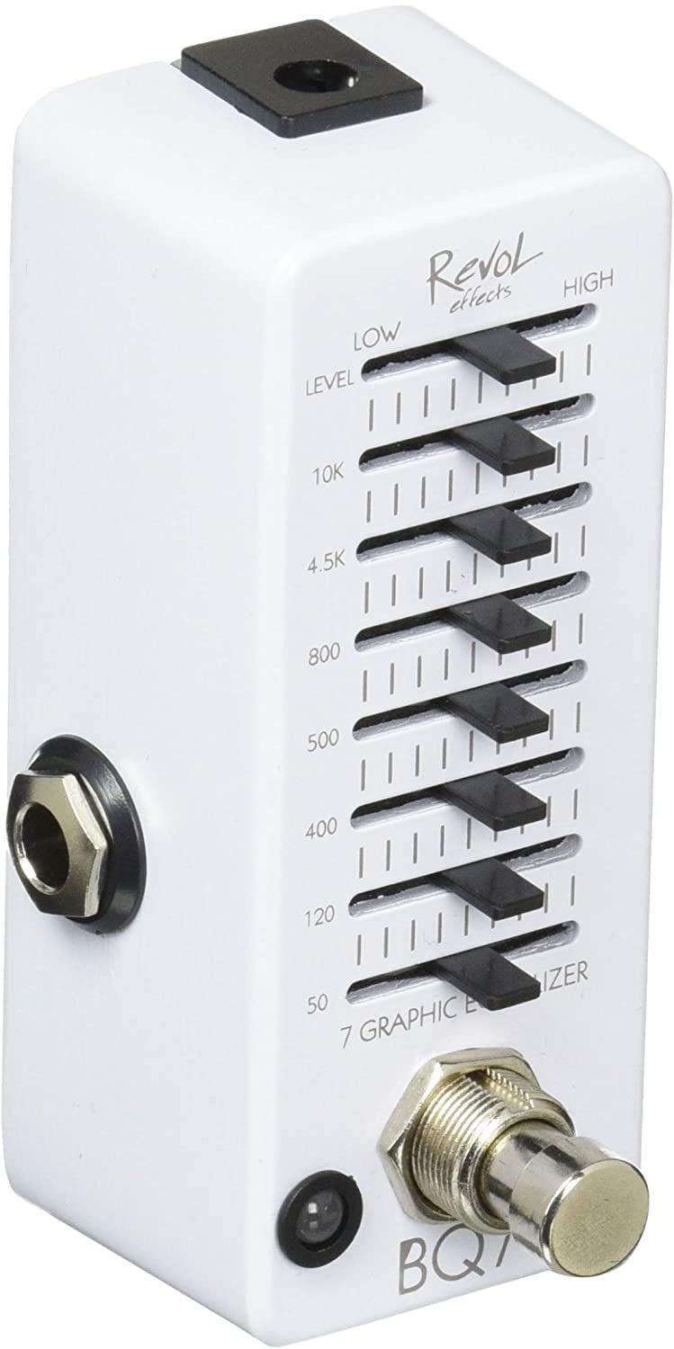 【中古】【非常に良い】Revol effects レヴォルエフェクツ エフェクター ベース用 7バンドグラフィックイコライザー BQ7 EBEQ-01
