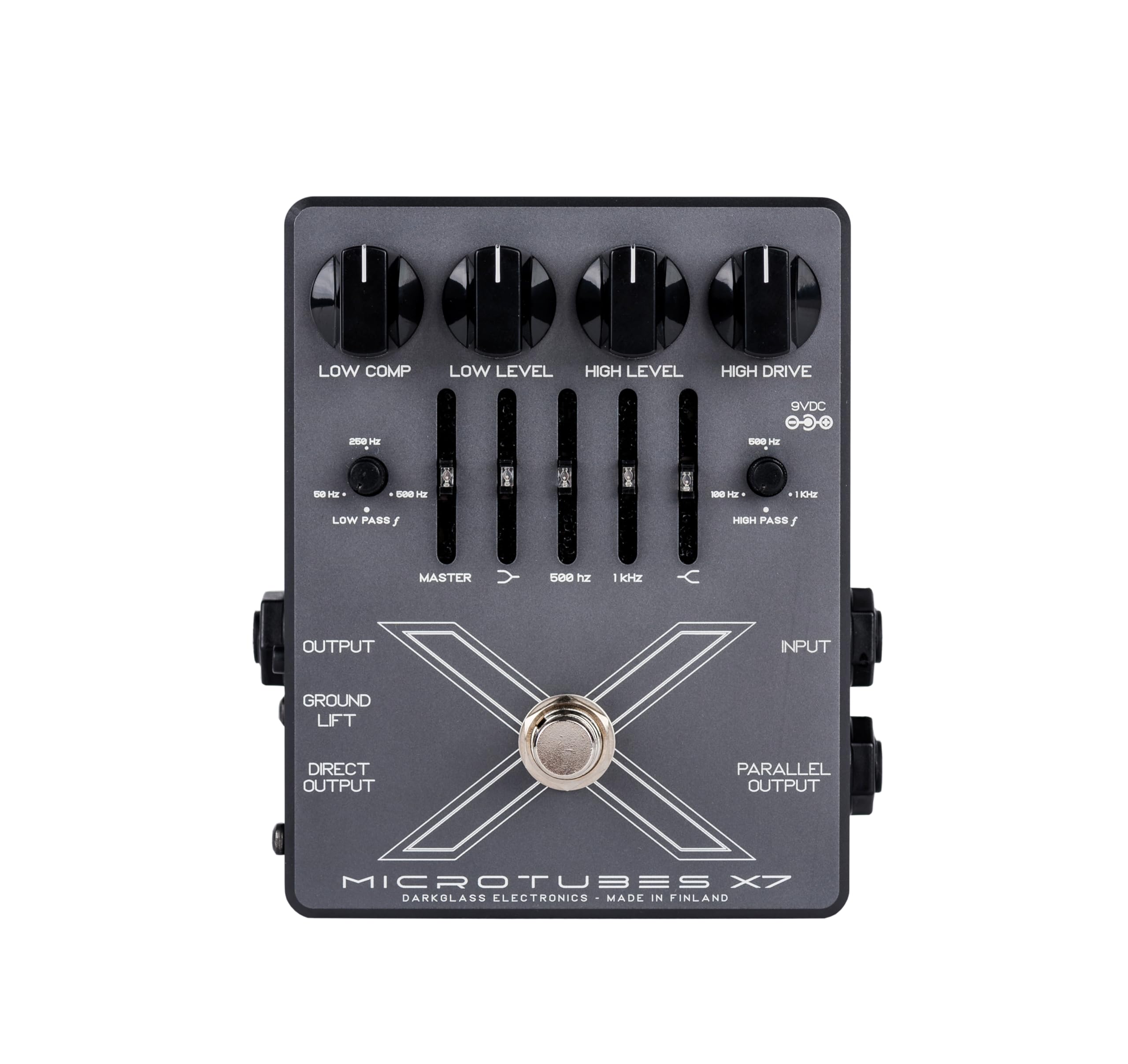 【中古】【非常に良い】Darkglass Electronics ダークグラスエレクトロニクス エフェクター ベース用プリアンプ/ディストーション Microtubes X7|ドリエムコーポレーション