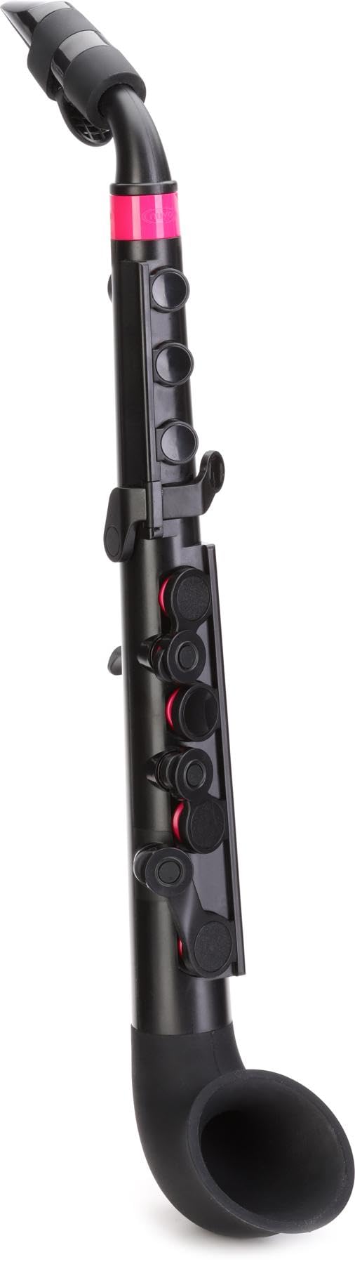 【中古】【非常に良い】NUVO ヌーボ プラスチック製管楽器 サックス C調 jSax 2.0 ジェイサックス Black/Pink N520JBPK [専用ハードケース付き]