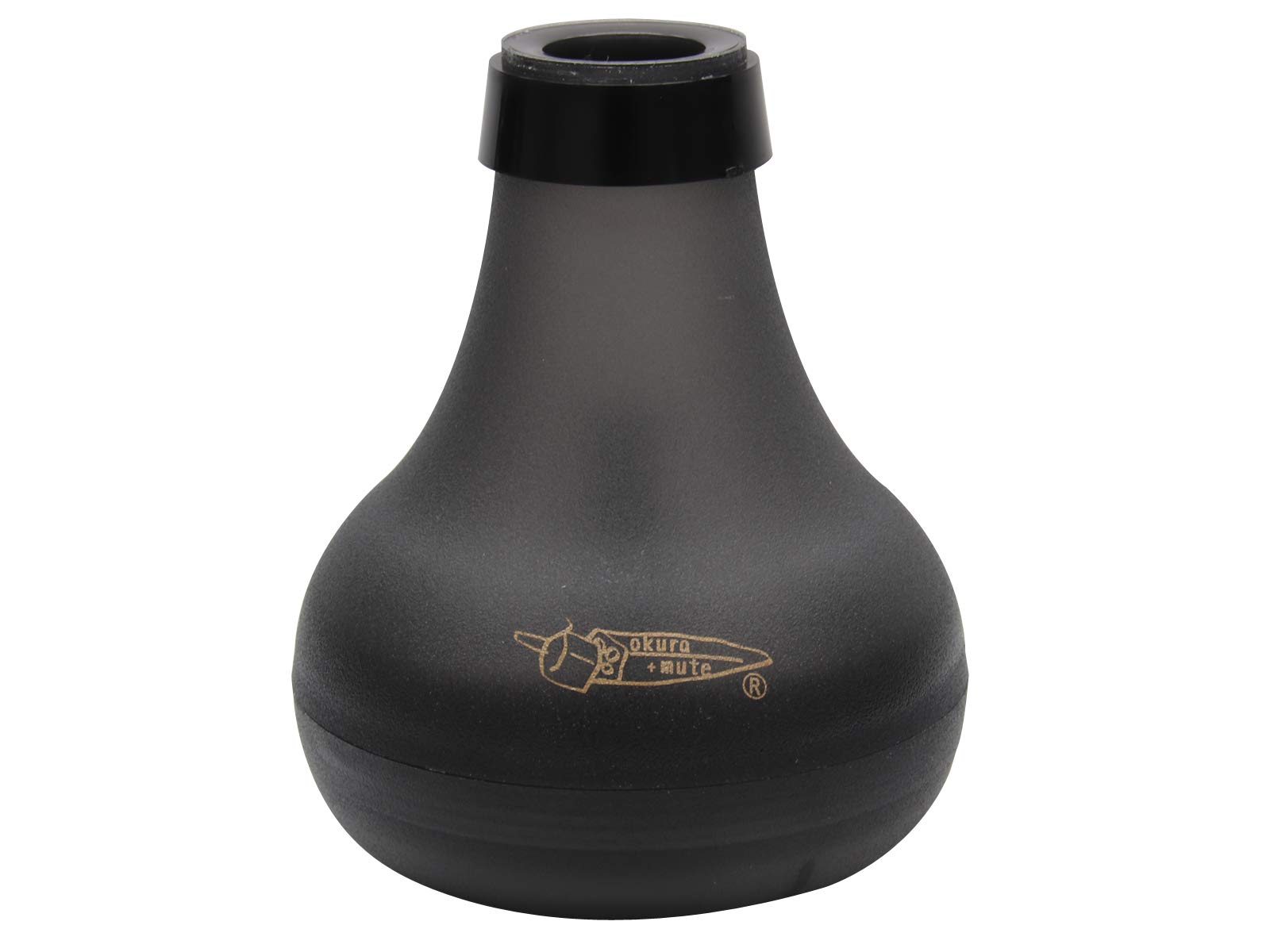 【中古】【非常に良い】OKURA+MUTE オクラ+ミュート トランペット用 プラクティスミュート カラー:ブラック 20202001