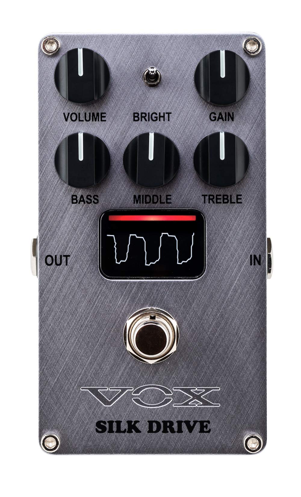 【中古】【非常に良い】VOX エレクトリックギター用 コンパクトエフェクター SILK DRIVE VE-SD シルク・ドライブ 真空管 Nutube搭載 クリーン クランチ オーバードライブ｜ドリエムコーポレーション
